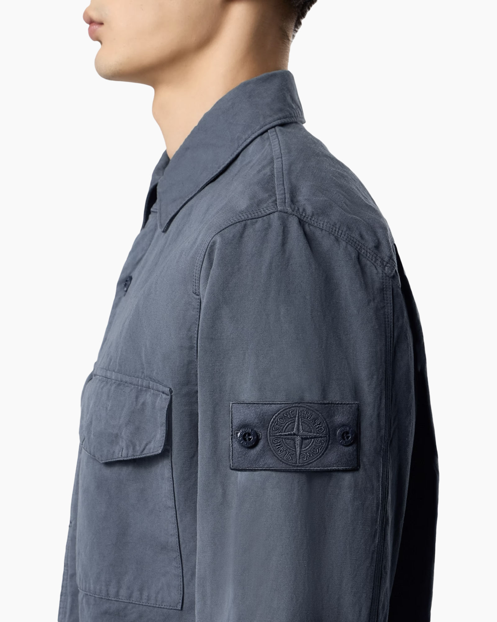 shirt, jacket, long-sleeve, collar, patch pocket