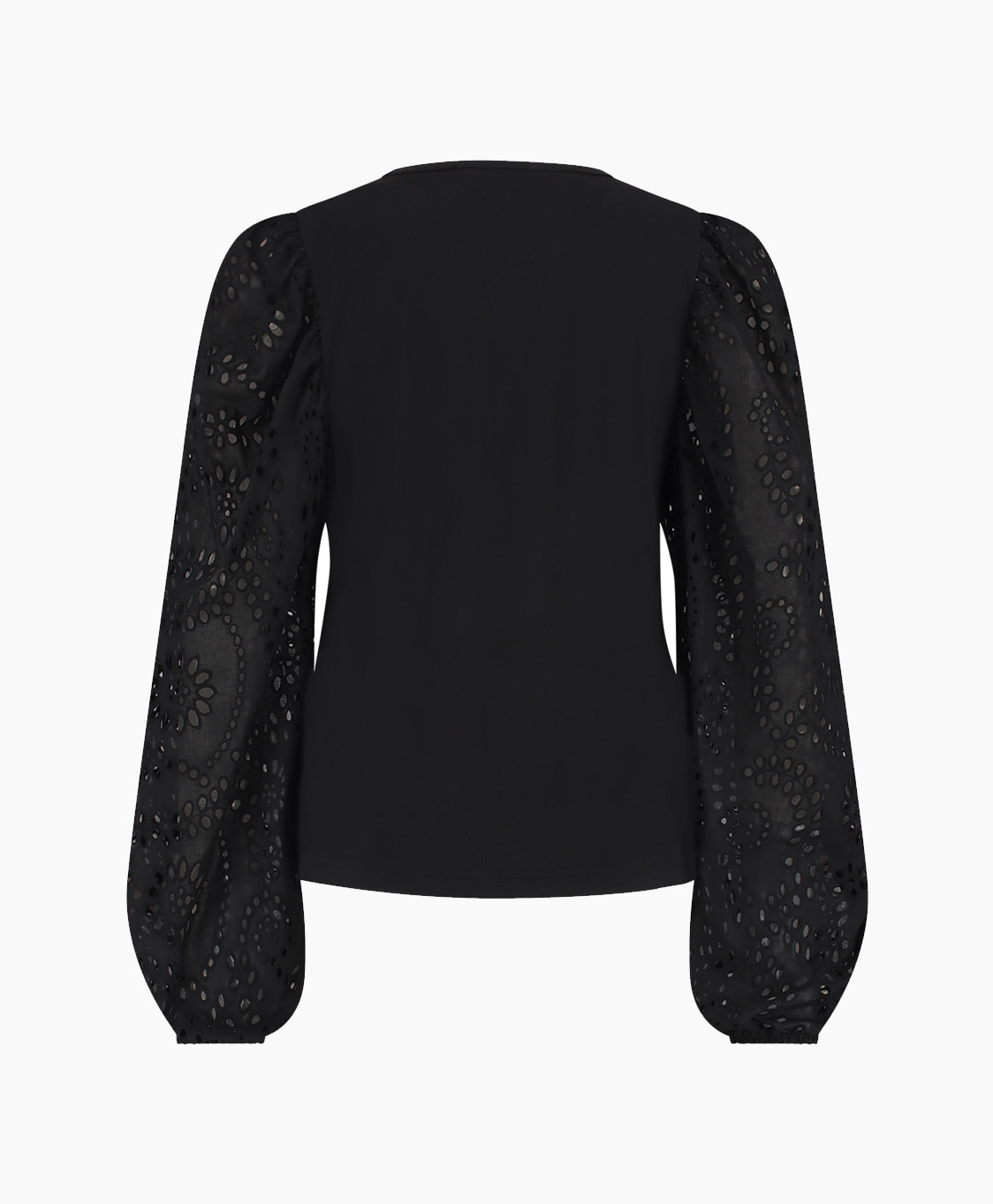 Studio Anneloes Blouse Roxy Embroidery Zwart