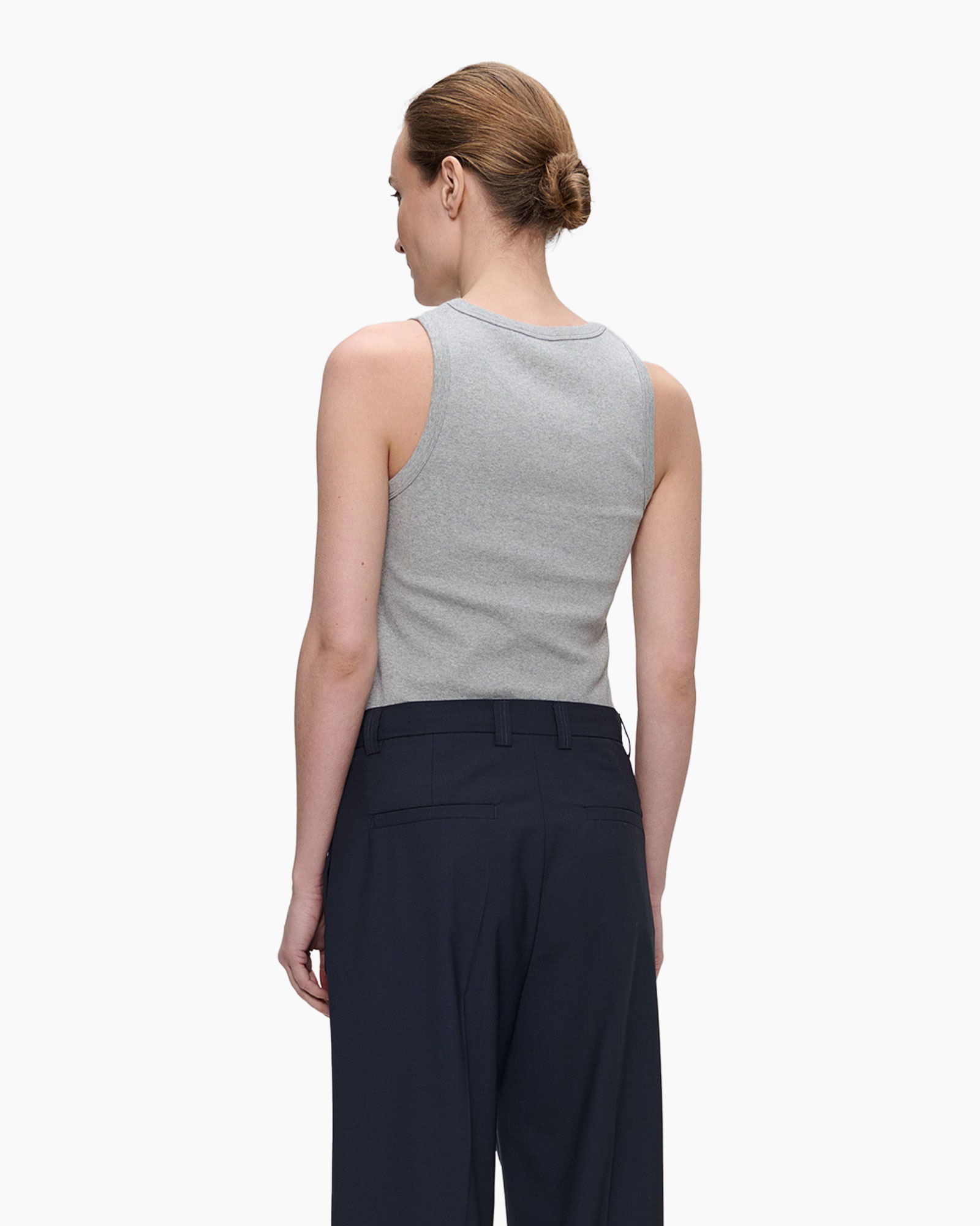 Top Organic Cotton Grijs