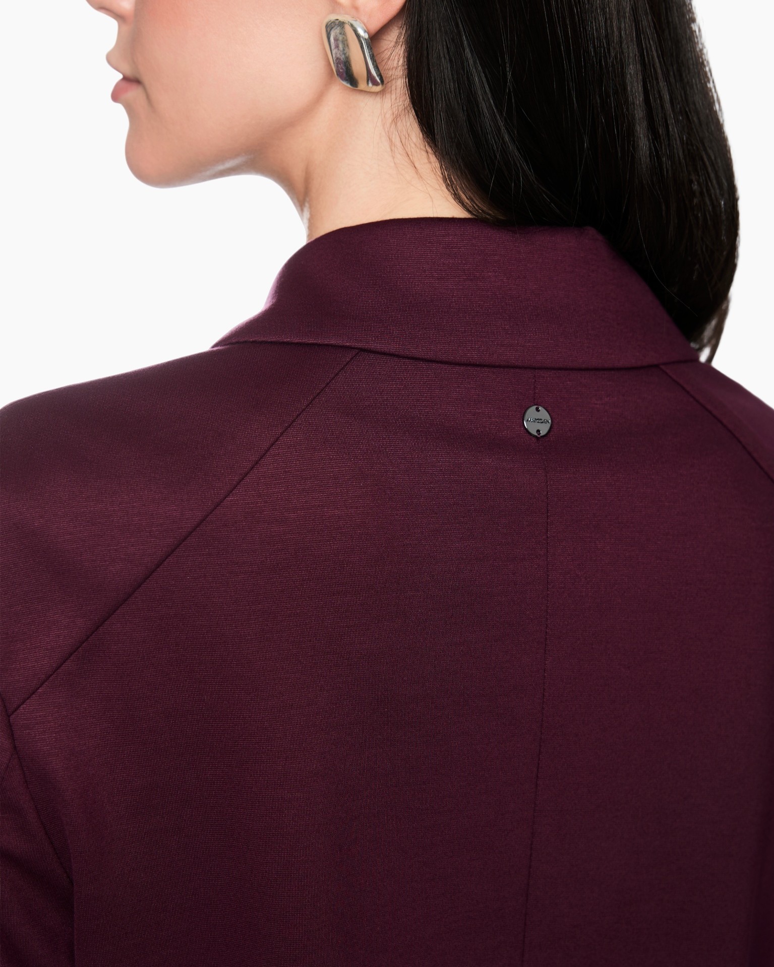 blazer, jassen, kraag, knop, placket