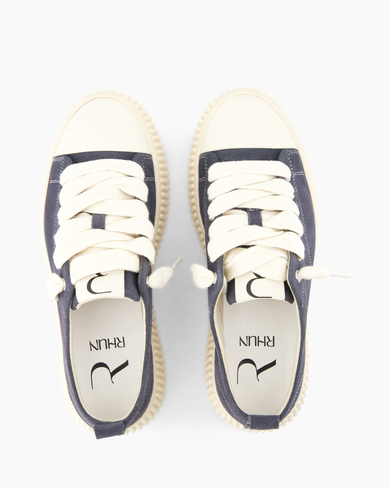 sneakers, lace-up, blauw, canvas, zool