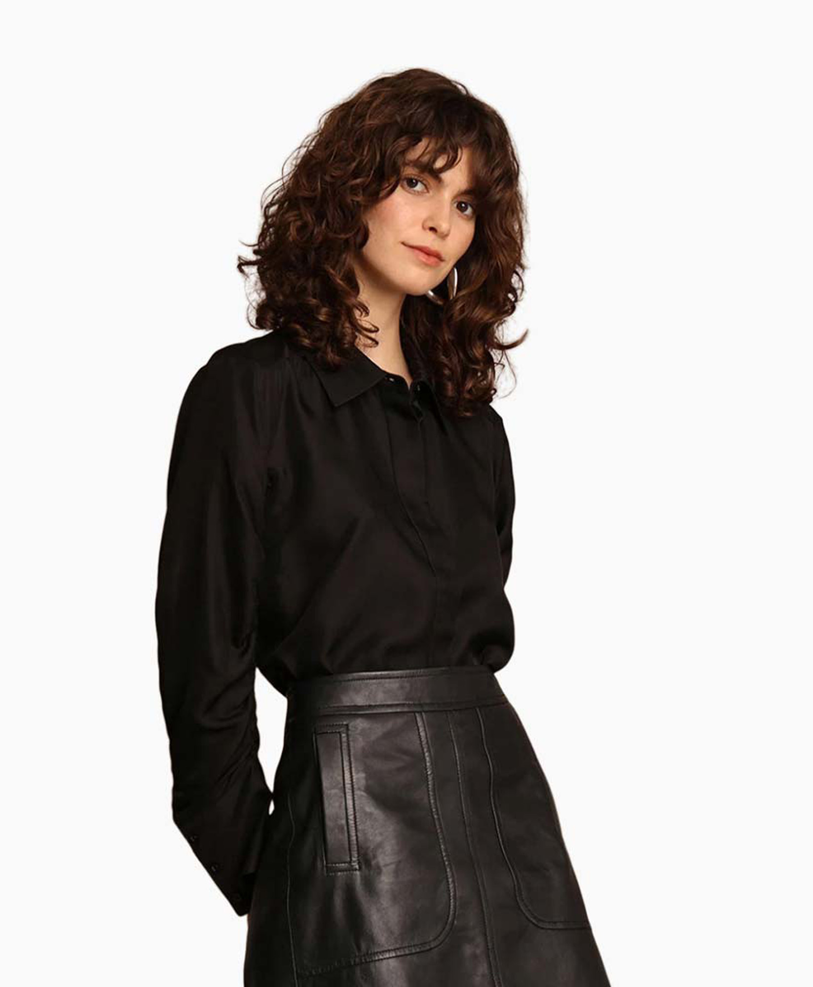 Munthe Blouse Leslea Zwart