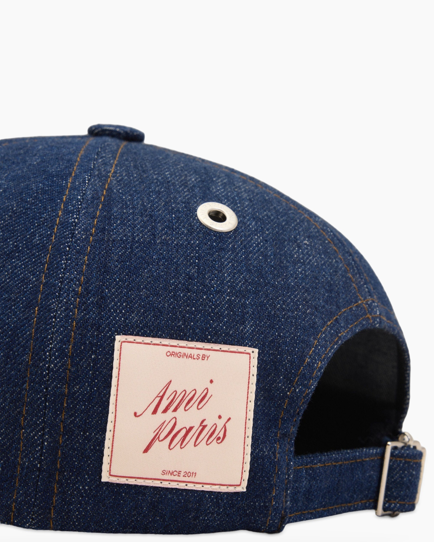 denim, cap, baseball cap, back design, patch