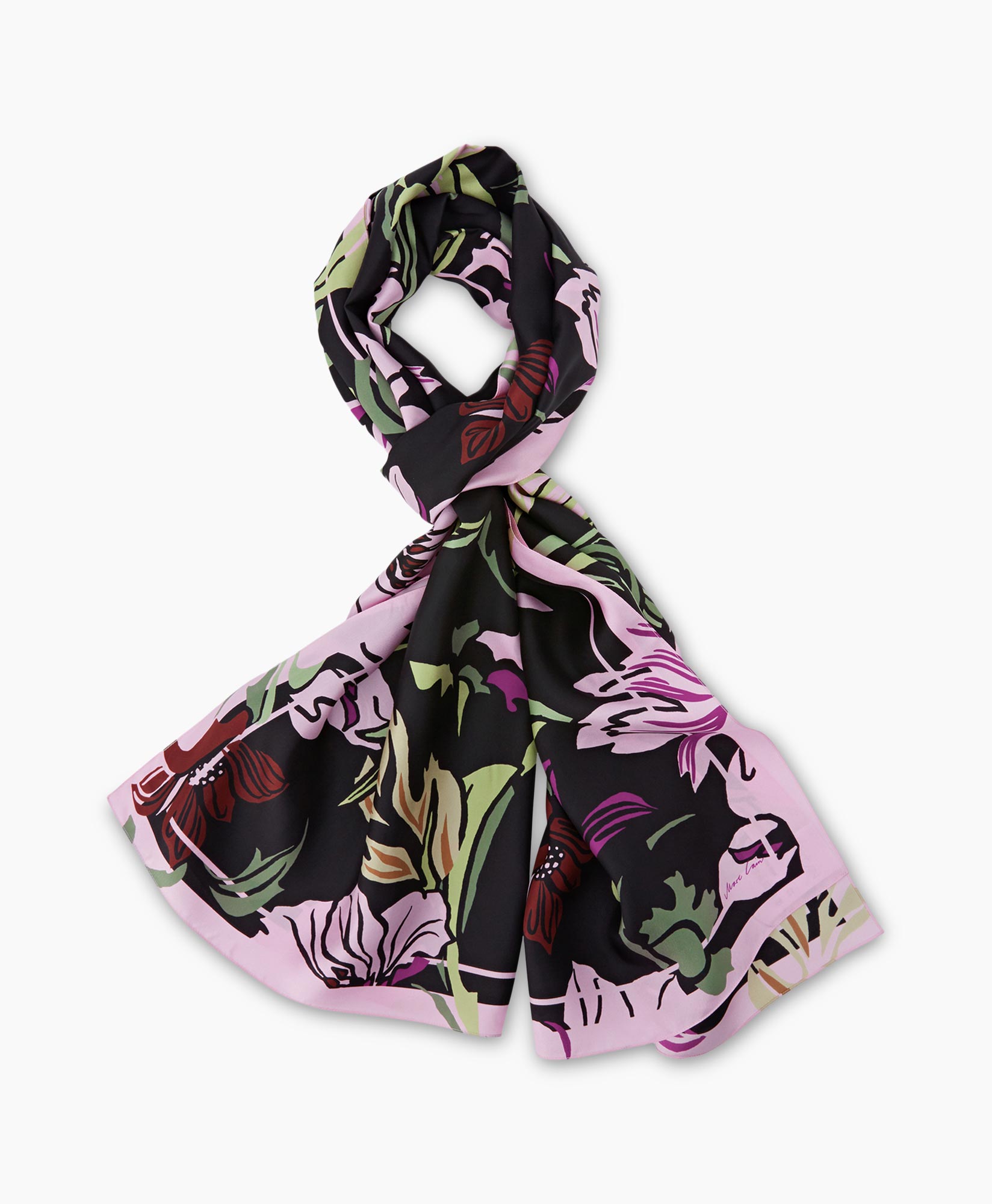 Marc Cain Collections Shawl Xc B4.15 Z25 Zwart