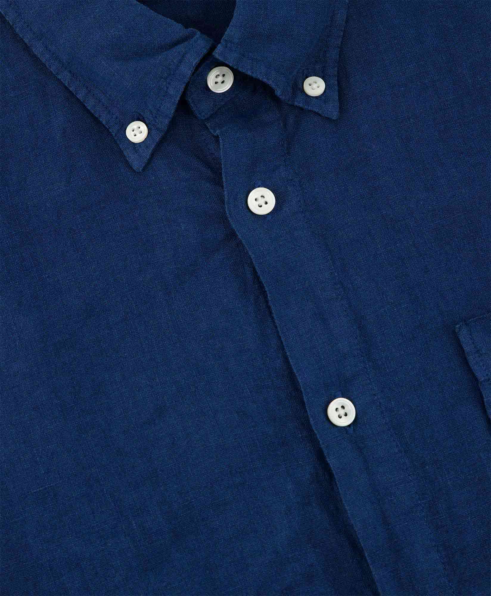 Nn07 Overhemd Arne 5706 Donker Blauw