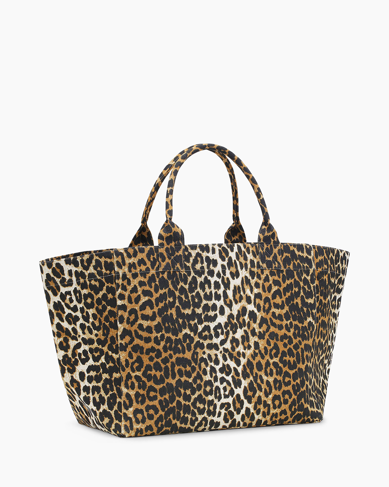 leeuwpatroon, tote tas, beige, bruin, patroon