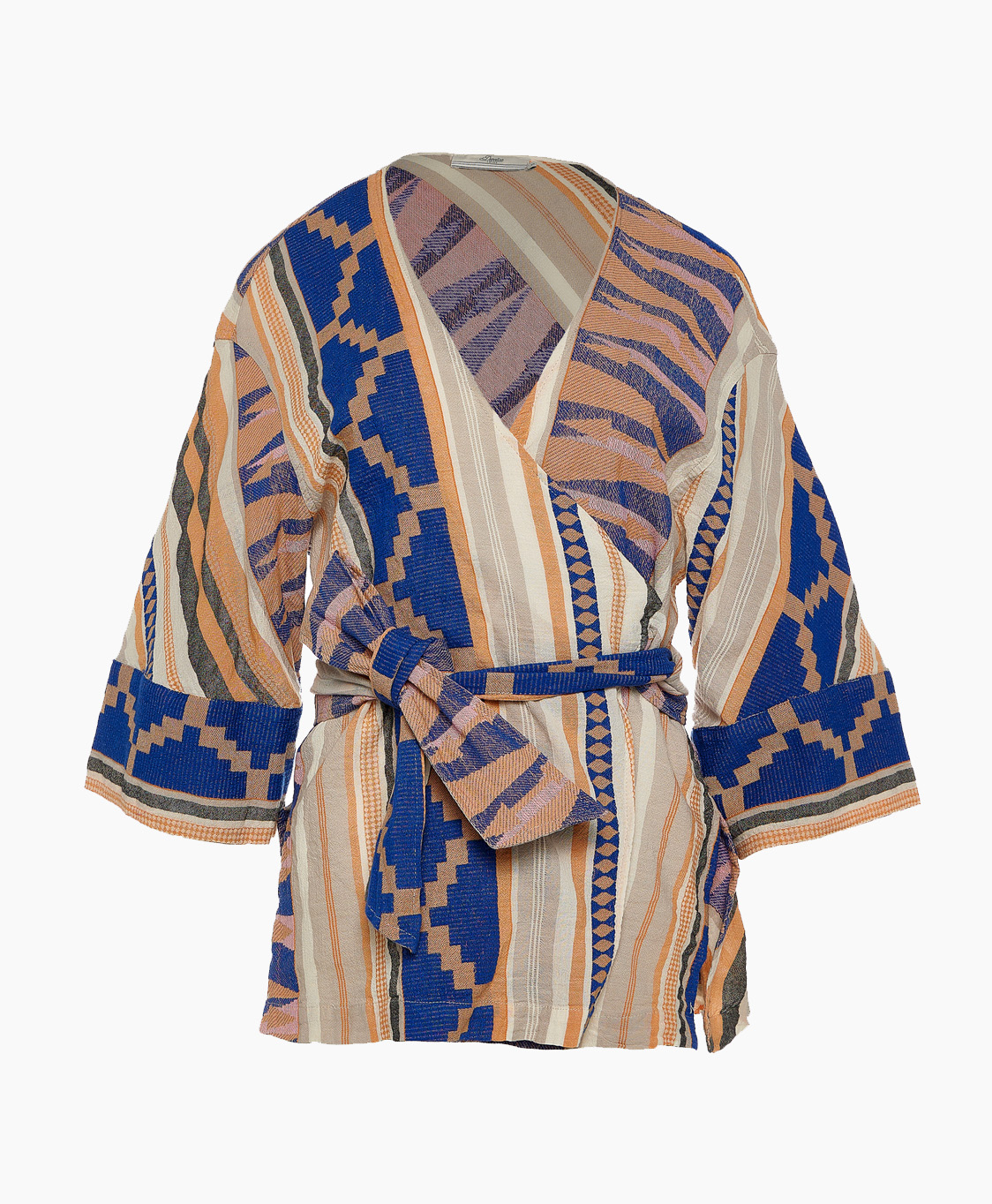 Devotion Vest Vatoudi Blauw dessin