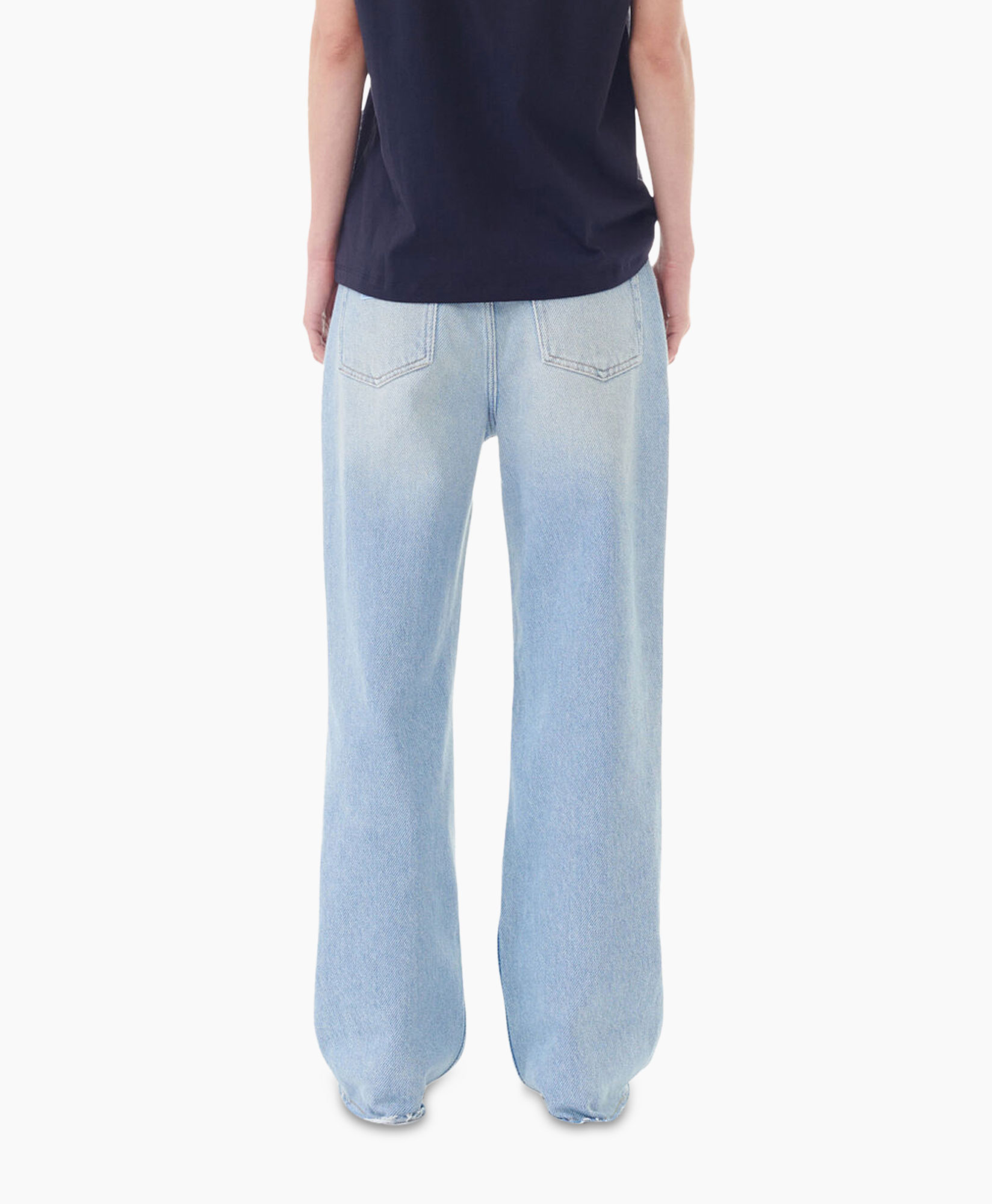 Jeans Rigid Denim Izey midden blauw