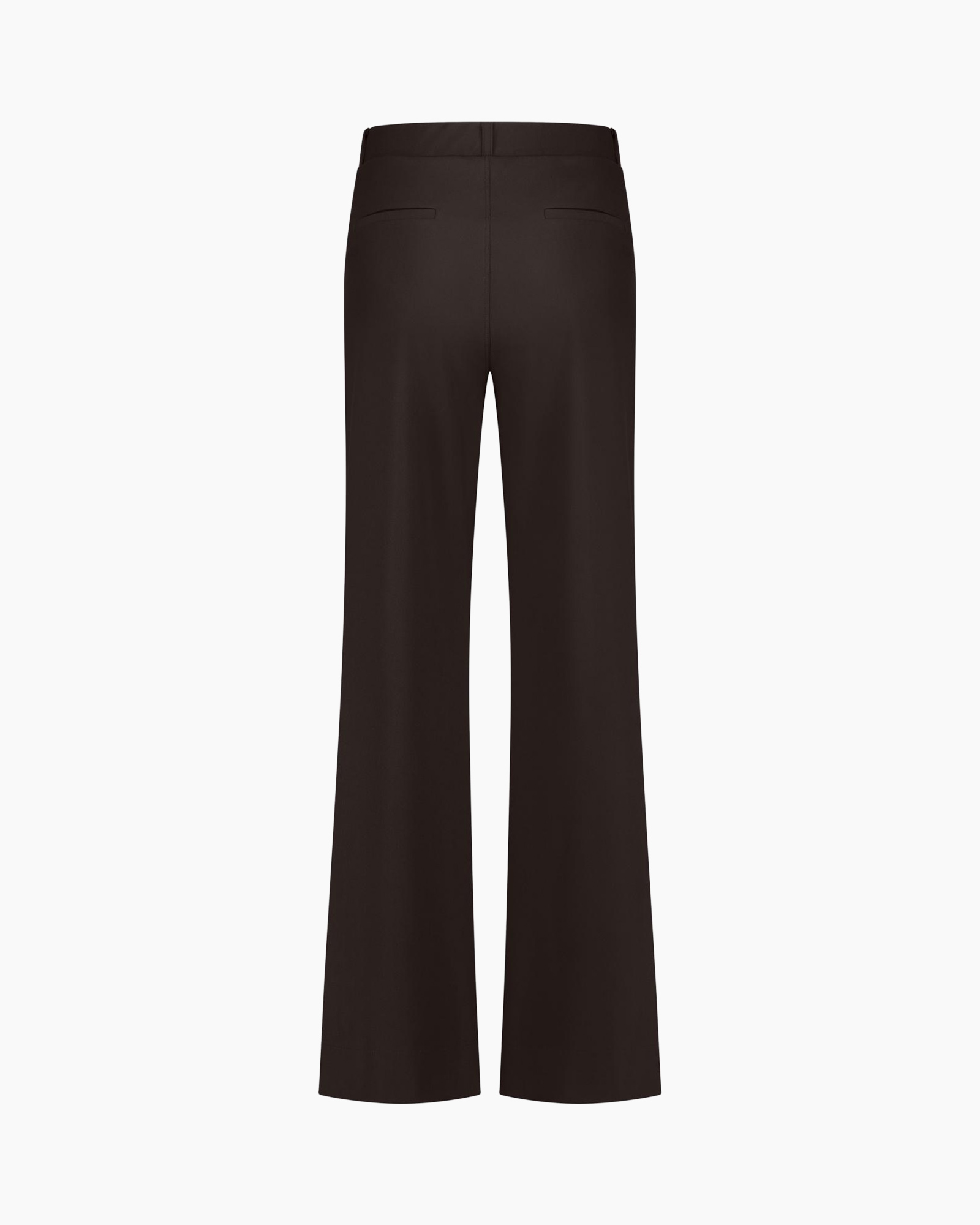 Broek Lexie Bonded Trousers Donker Bruin