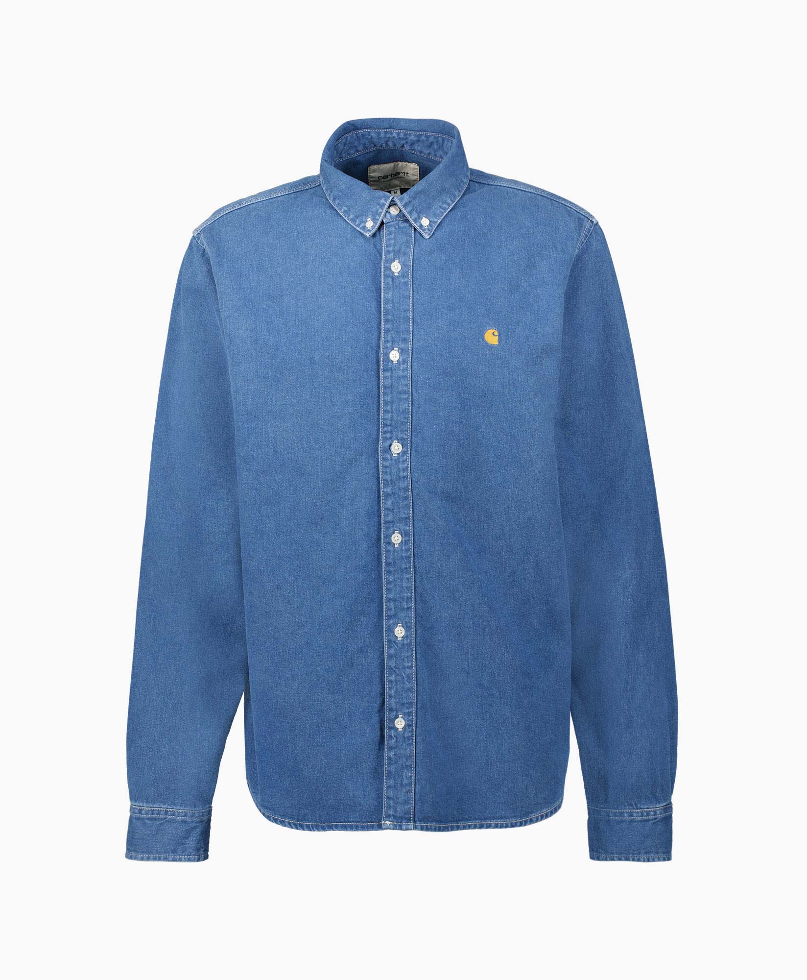 Carhartt Wip T-shirt Shirt L/s Weldon Blauw