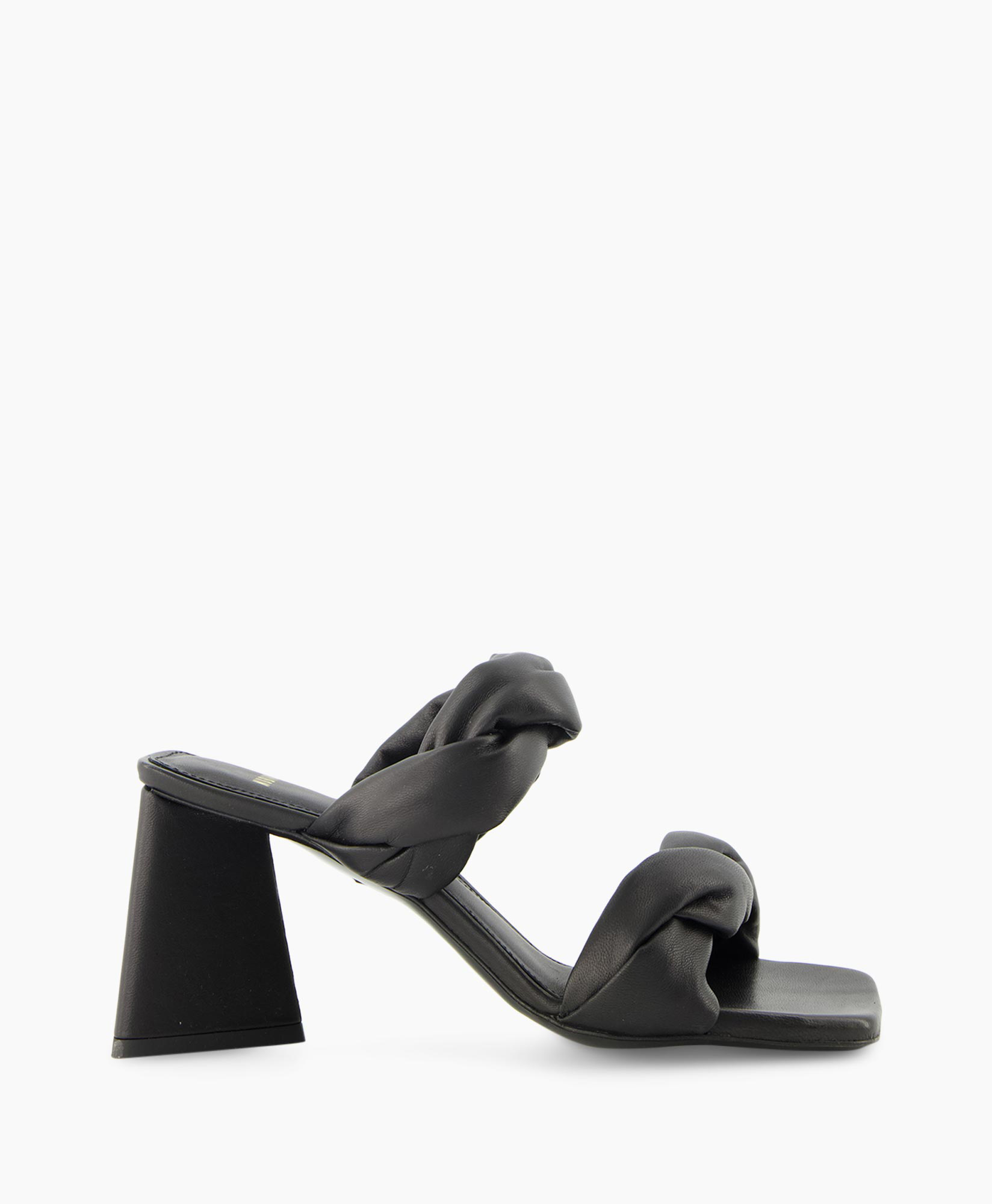 Nubikk Sandaal Triangle Twist Zwart
