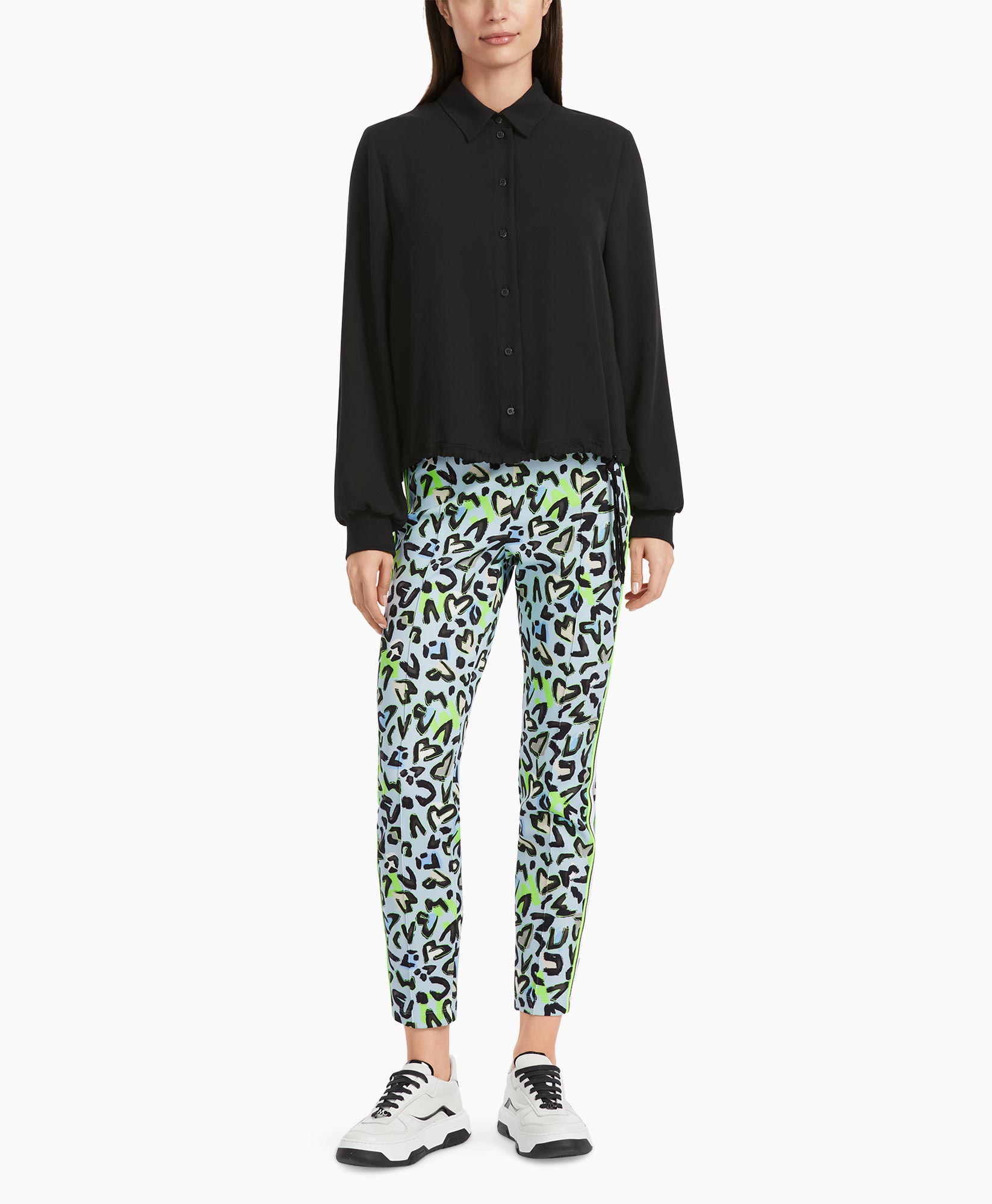 Marccain Sport Blouse Vs 51.05 W41 Zwart