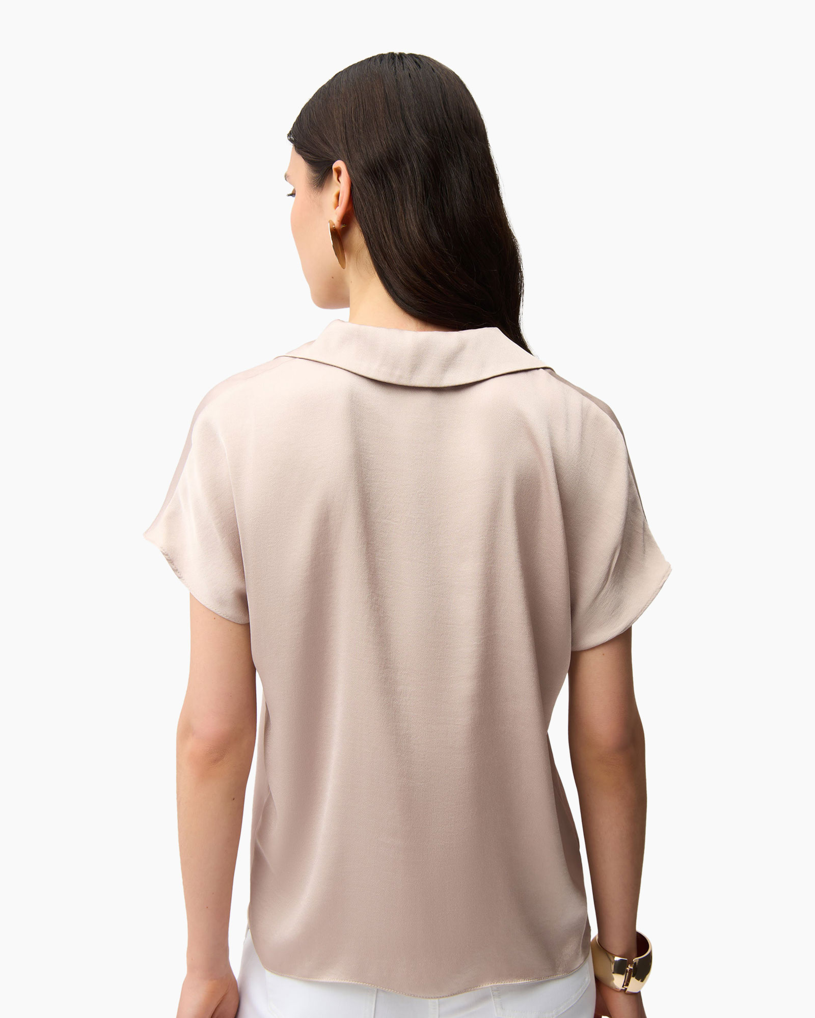 Top Short Sleeved Ecru