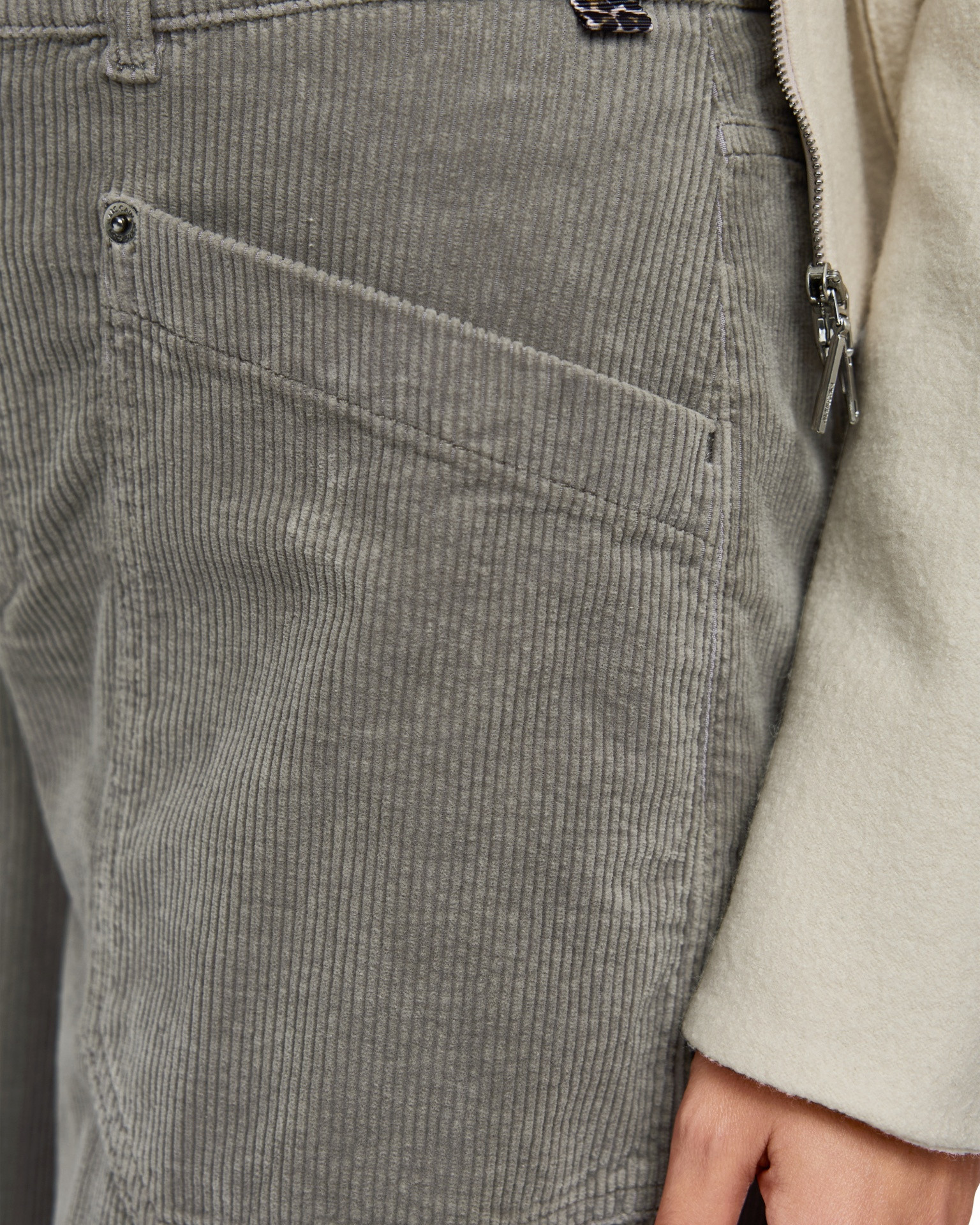 Broek Zp 81.29 W73 midden grijs