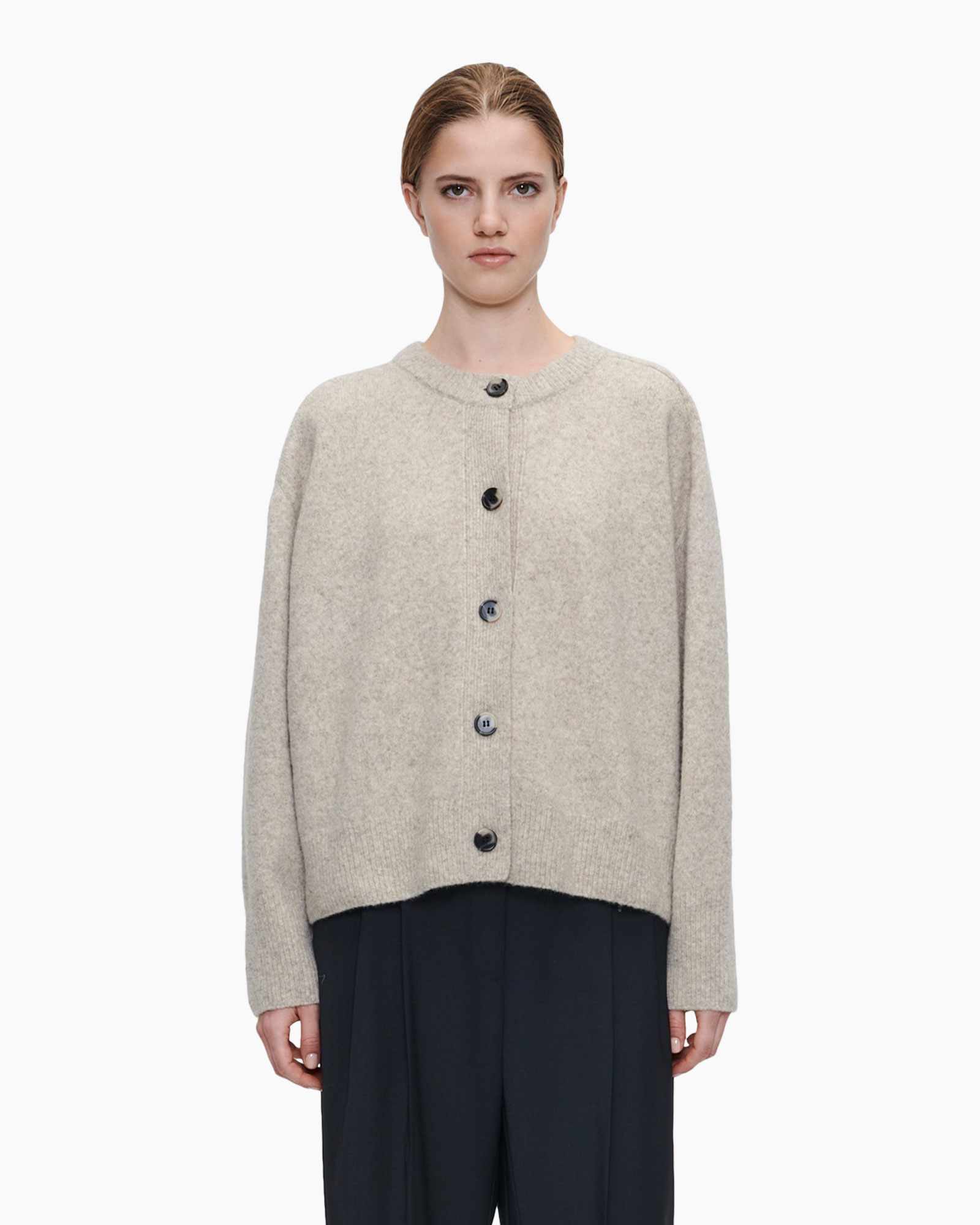 Vest Light Weight Boxy Beige