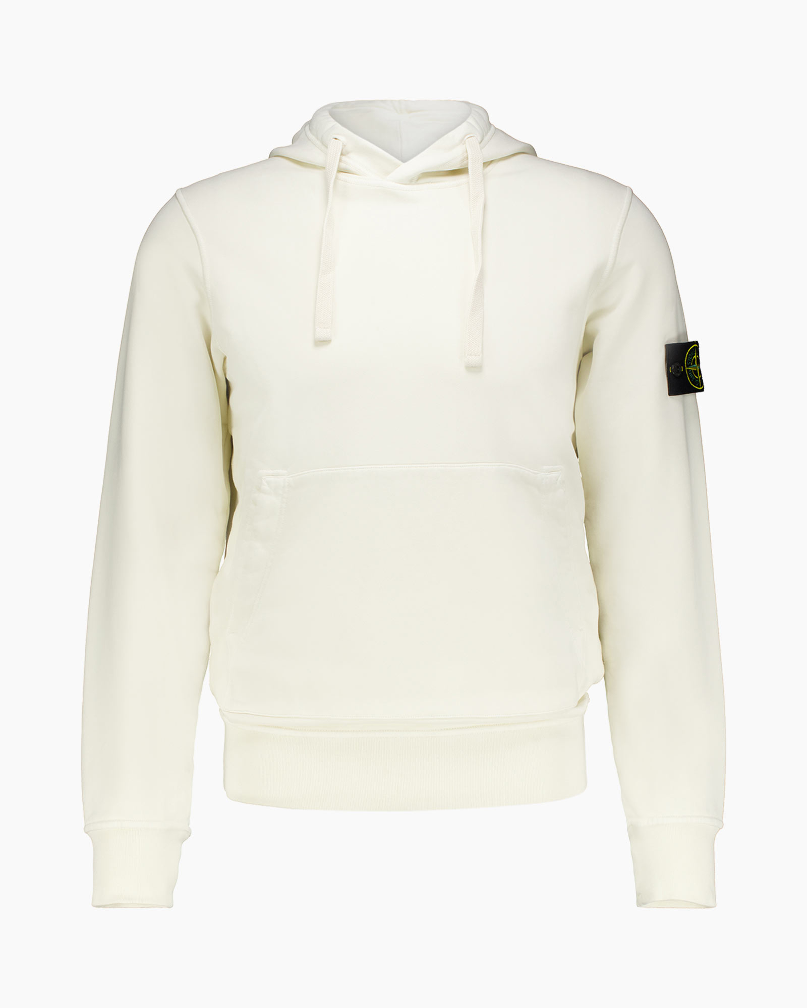 Hoodie Organic Cotton Fleece Off White