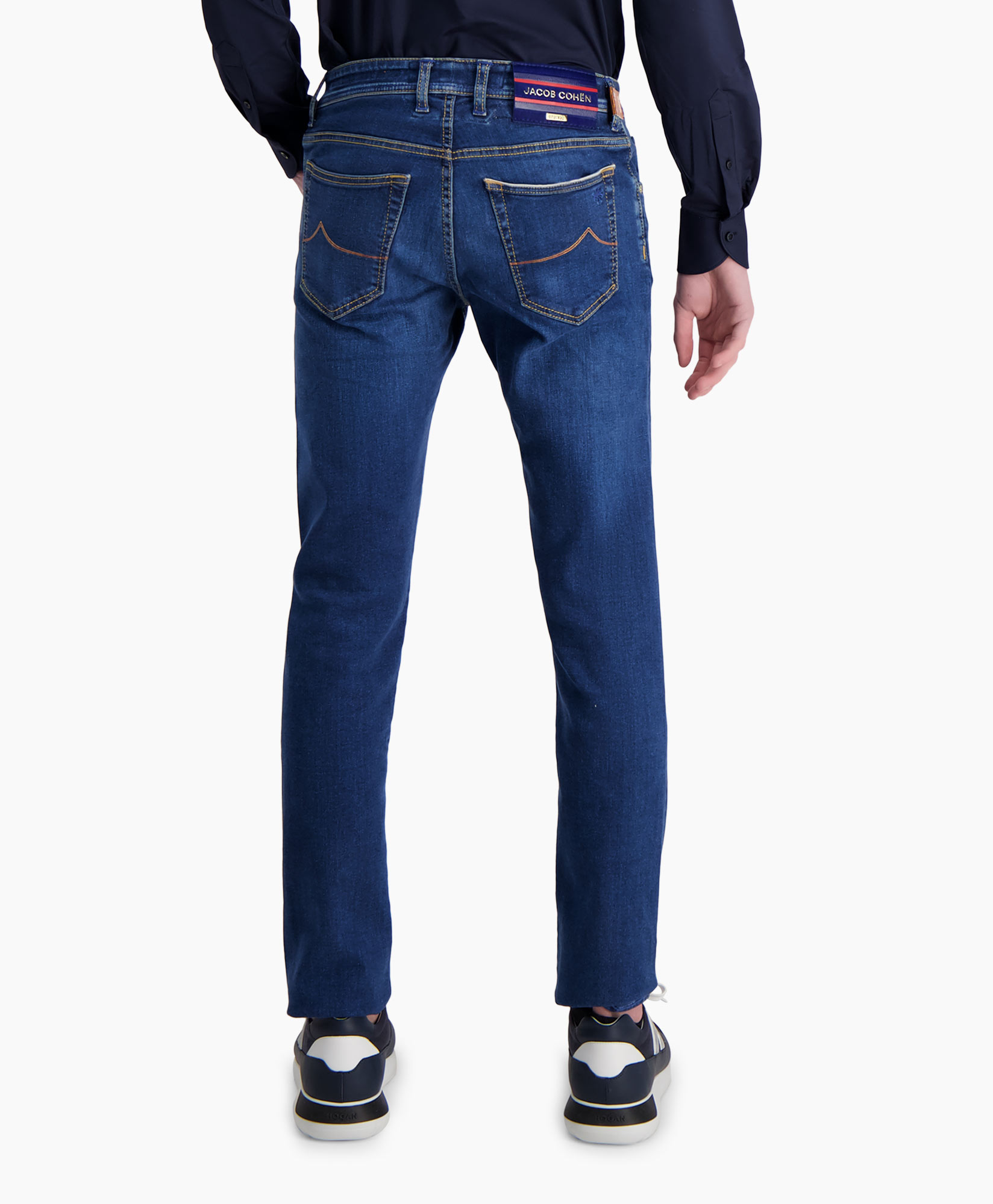 Jeans 5 Pkt Slim Fit Nick Ltd Blauw
