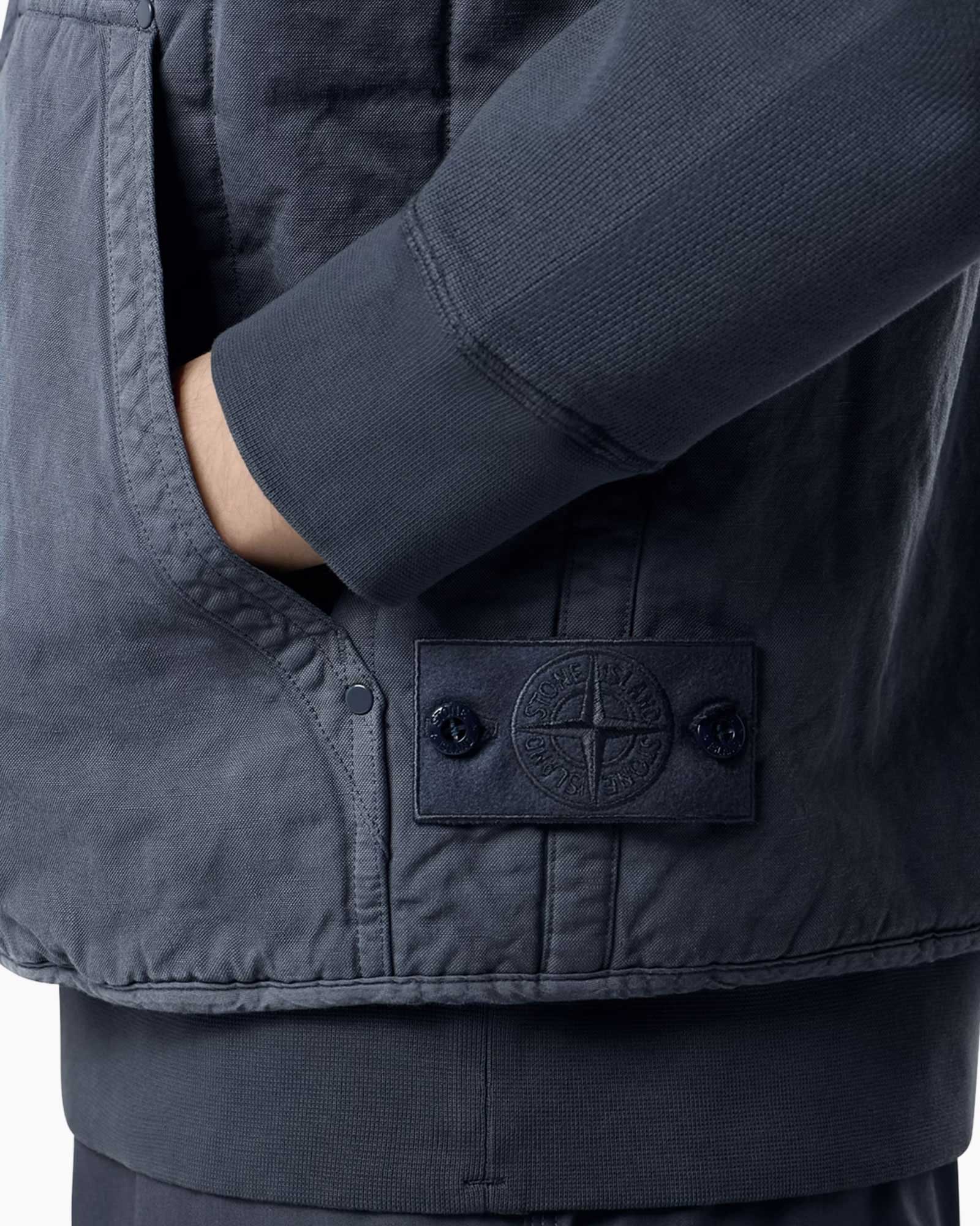 marinejassen, opgespannen vest, zak, logo patch, geribde zoom