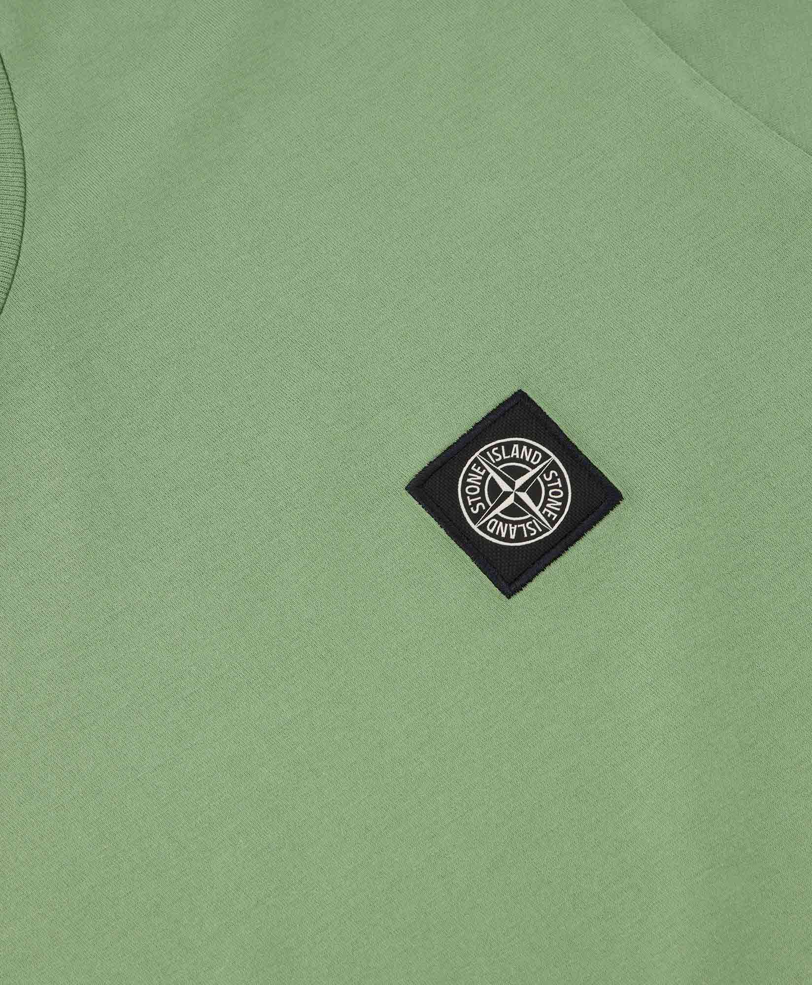 Stone Island T-shirt Korte Mouw 24113 Donker Groen