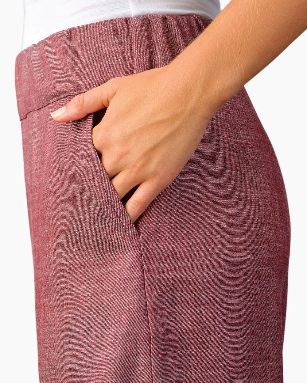 Pants, Home Decor, Linen, Skirt, Person