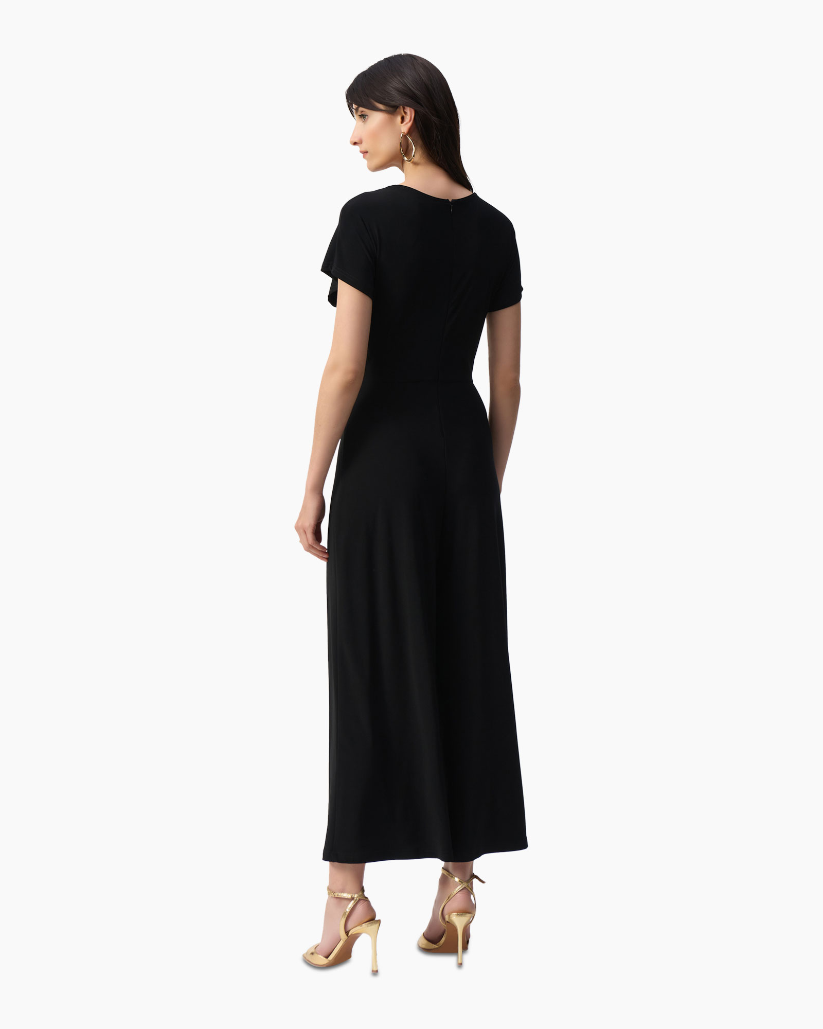 Jumpsuit Short Sleeved Zwart