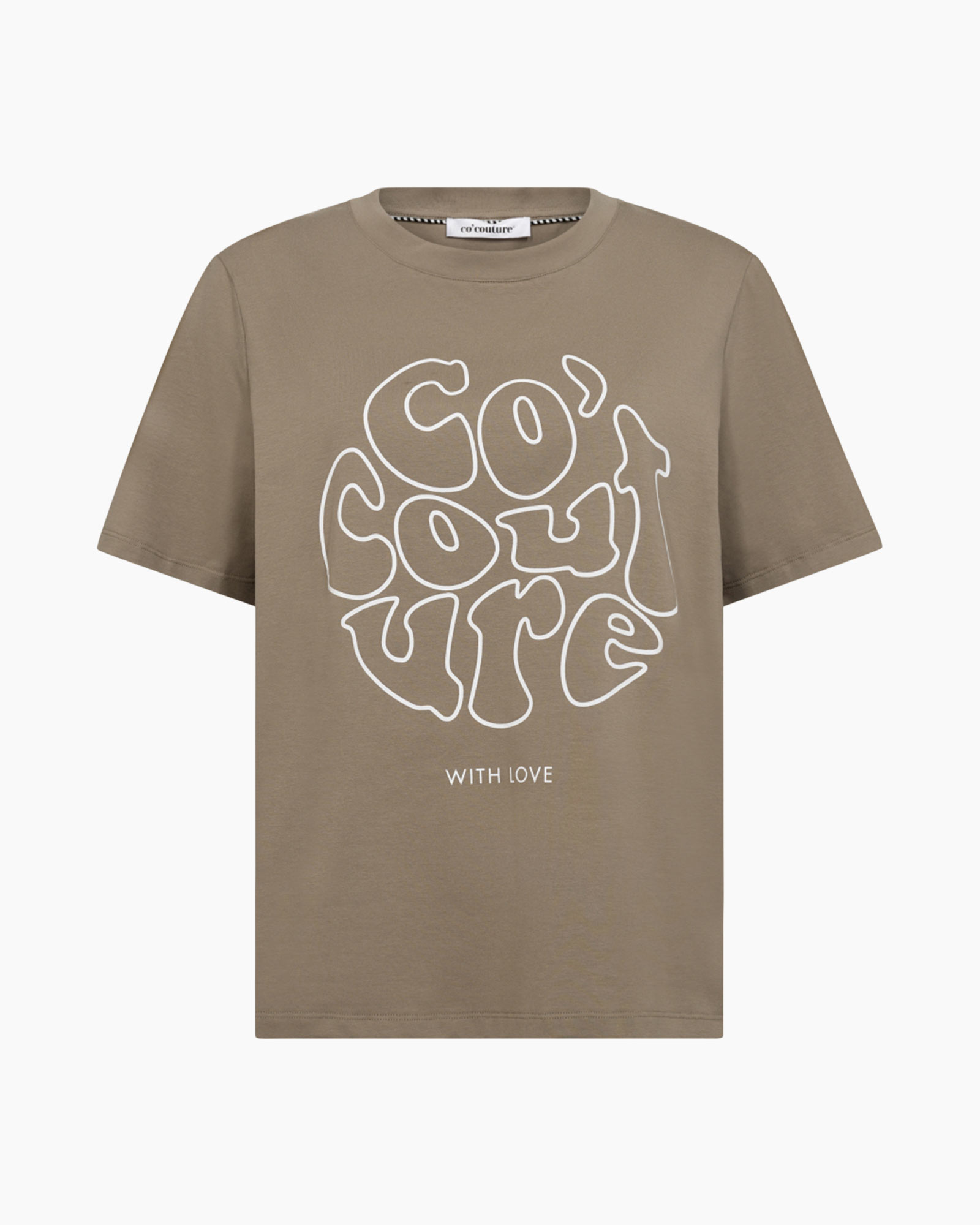 T-shirt Korte Mouw Siara Cocouture Groen