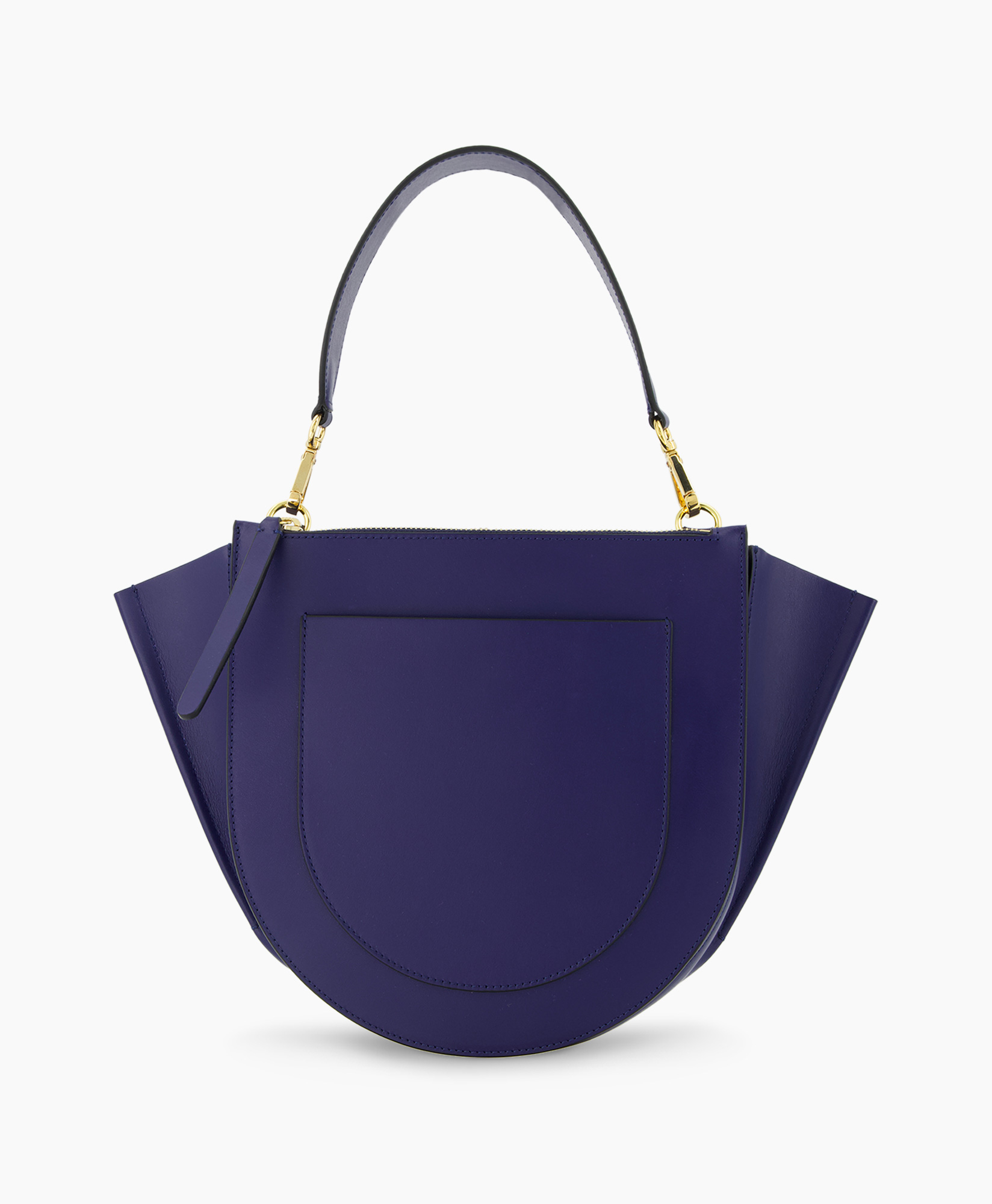 Wandler Crossbody Tas Hortensia Medium Blauw