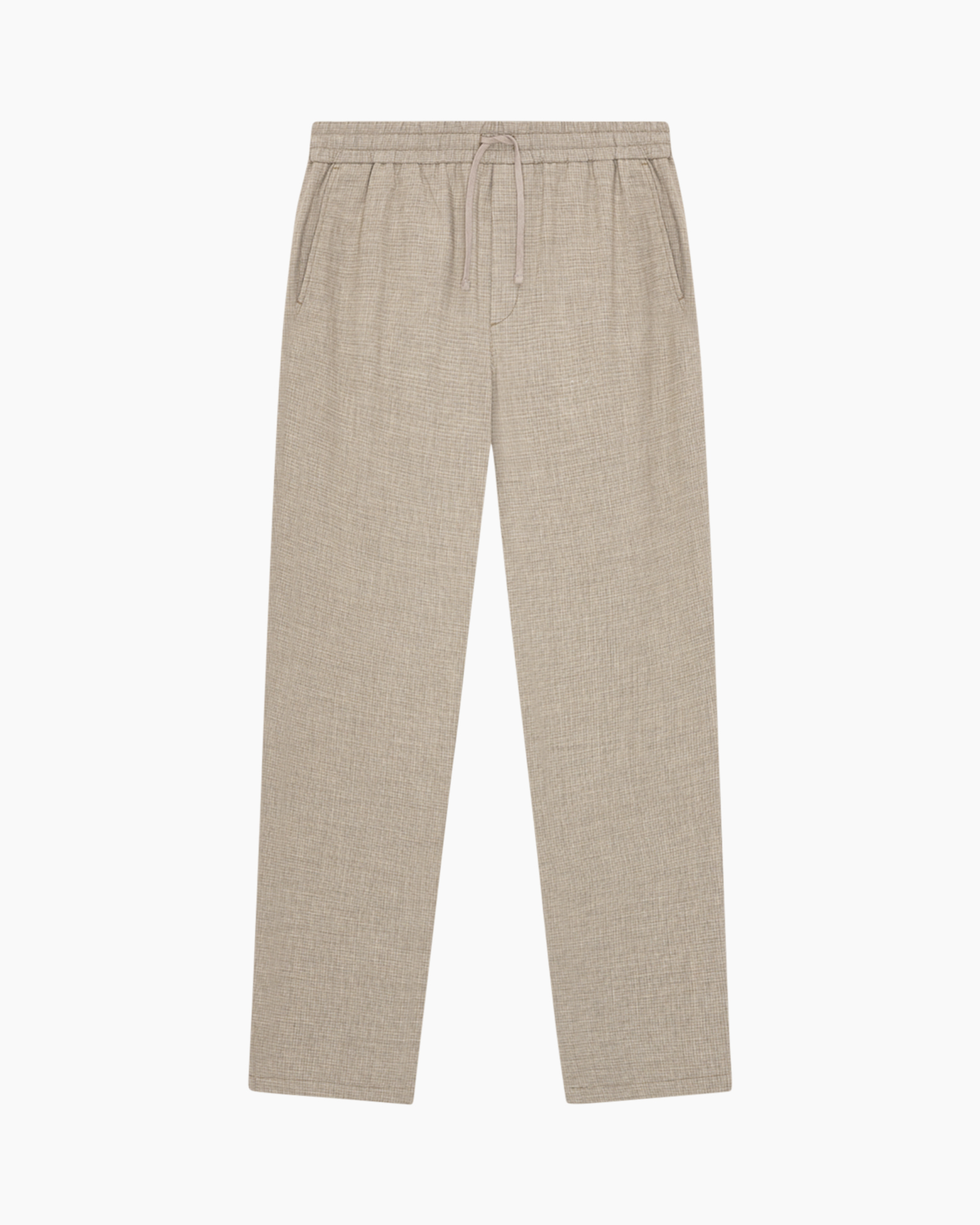 broek, broeken, beige, alijnkoord, linnenlook