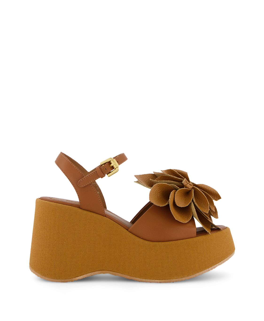See Chloe Schoenen Sandaal Met Hak Sb38063a Bruin
