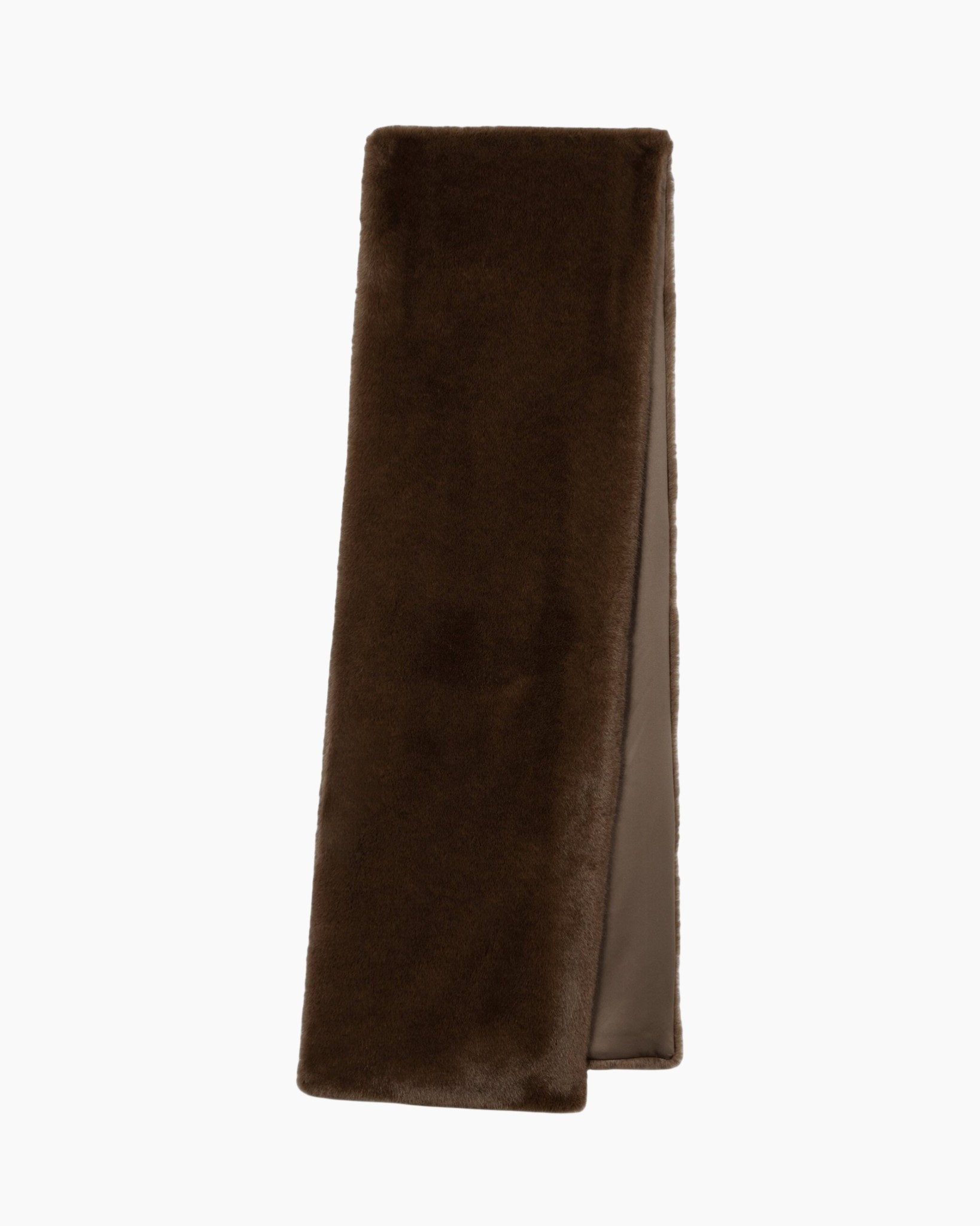 sjaal, bruin, vacht, warm, eenvoudig