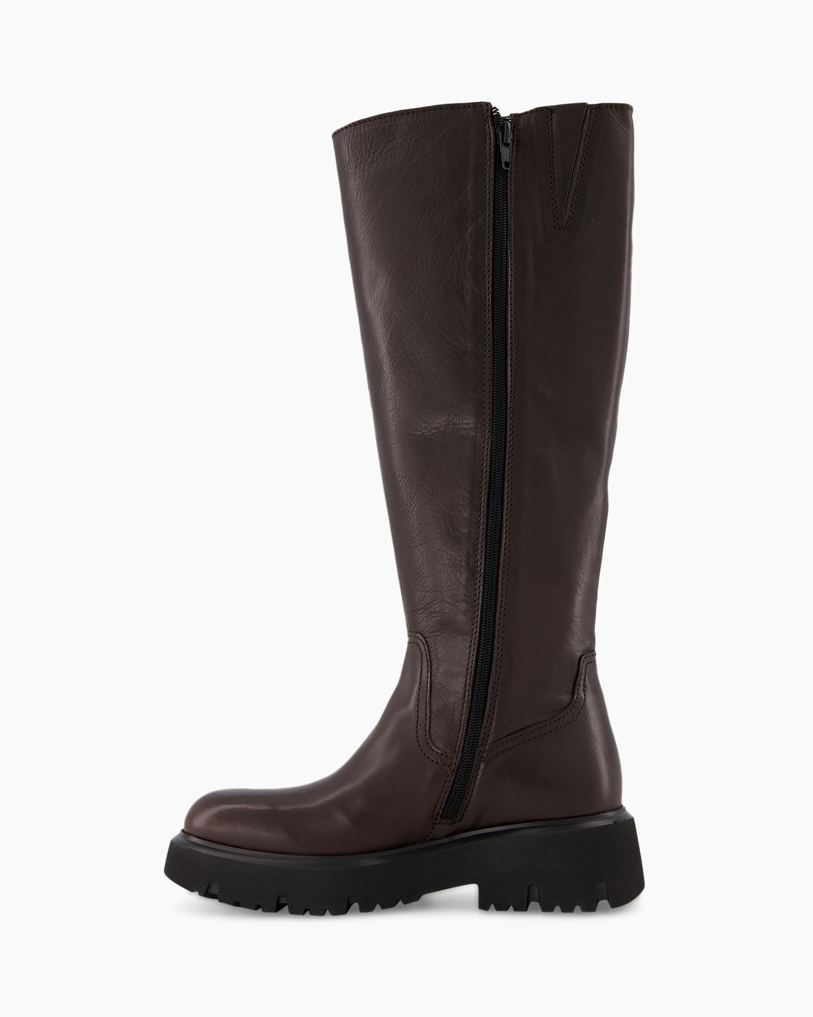 Enkellaars Ziva Vienna Donker Bruin