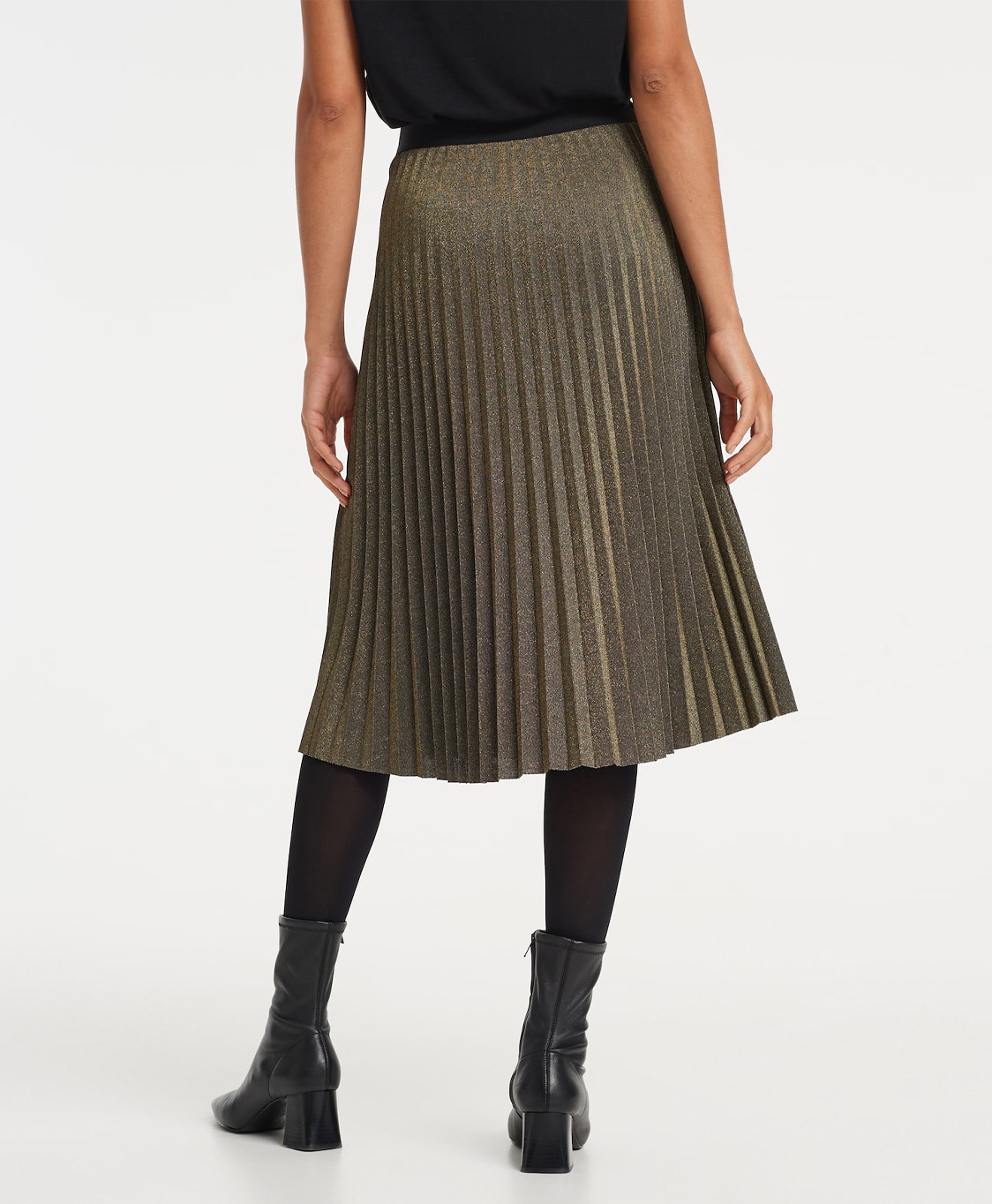 Opus Rok Ricca Glitter Bruin