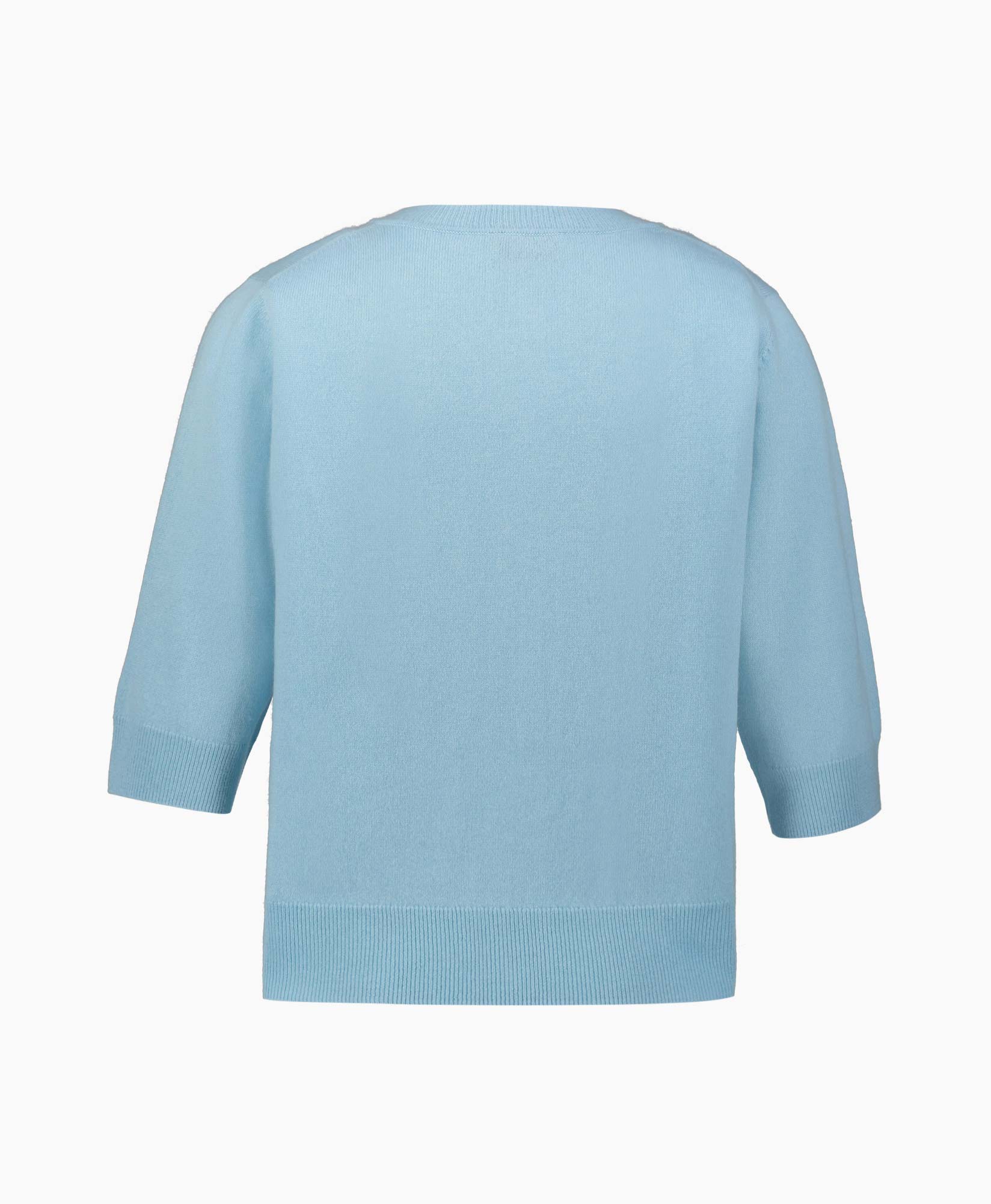 Vest Cashmere Blend  Aqua