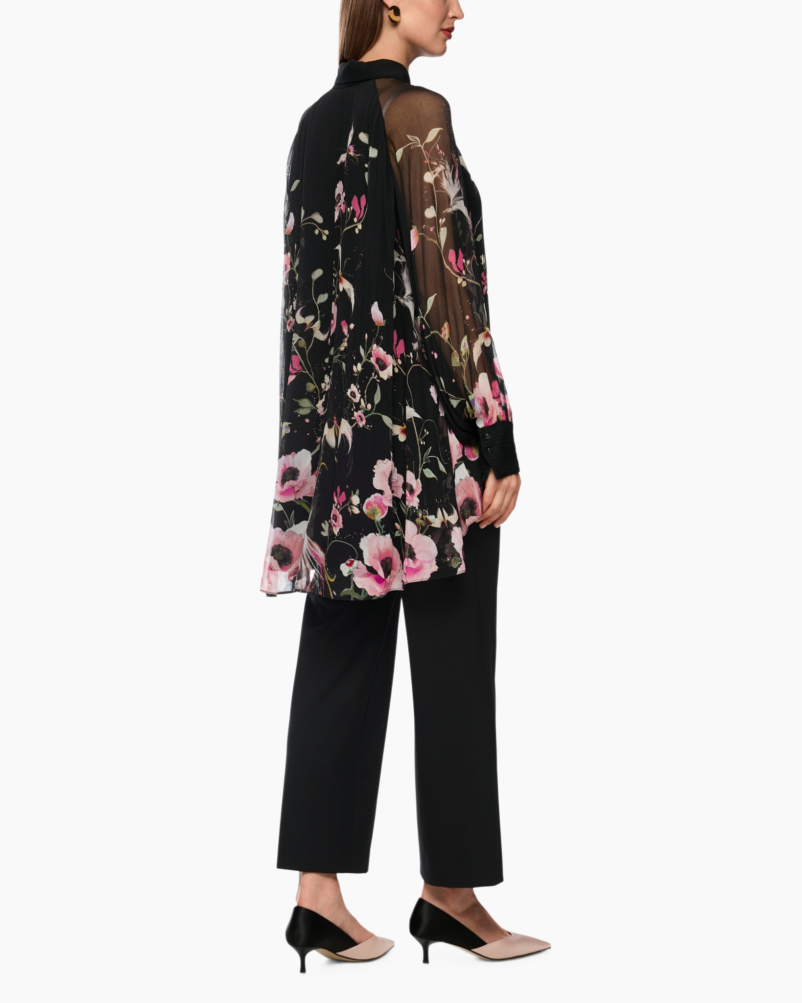 Blouse Zg 51.10 W14 Zwart