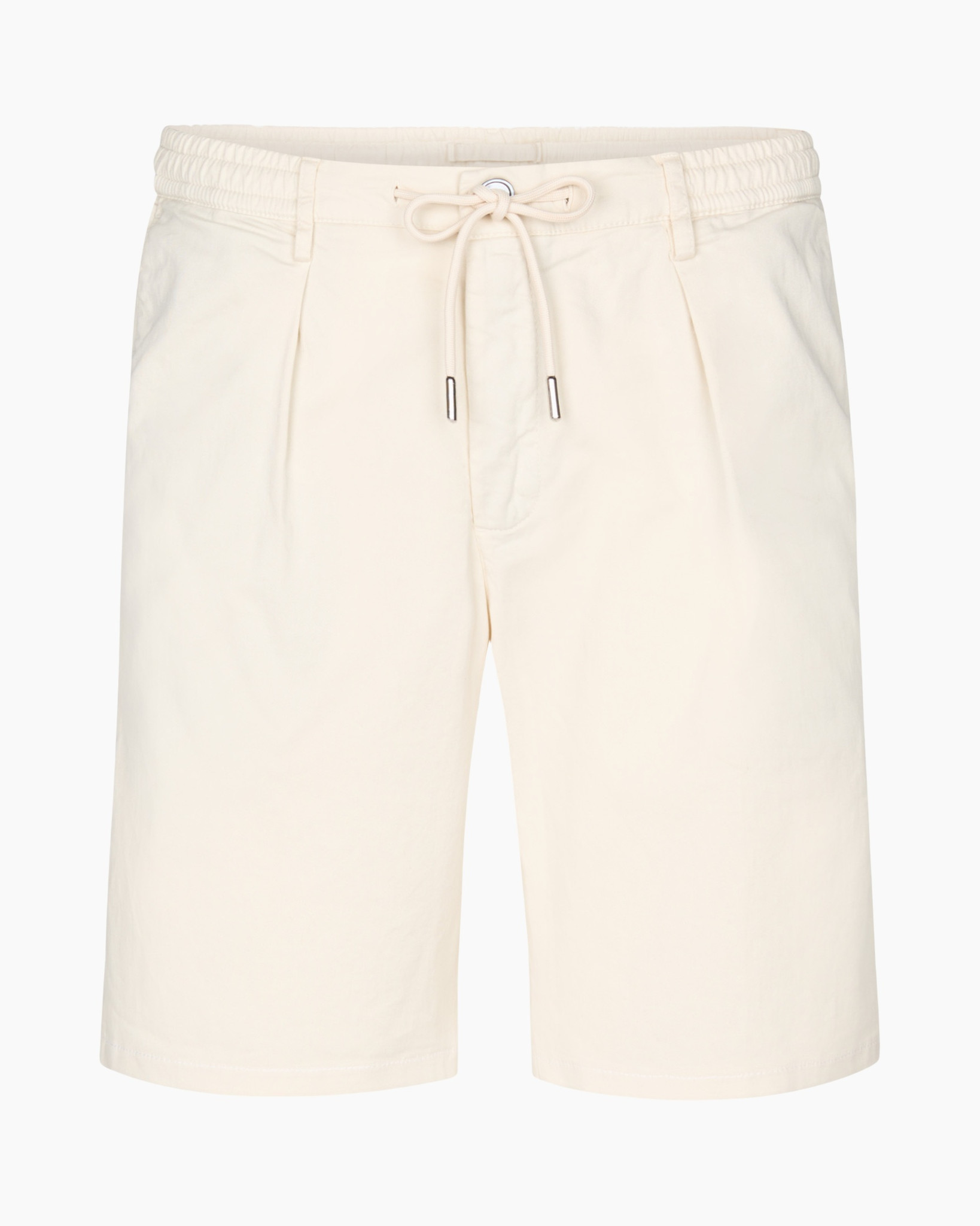 shorts, drawstring, elastic waistband, solid, knee-length