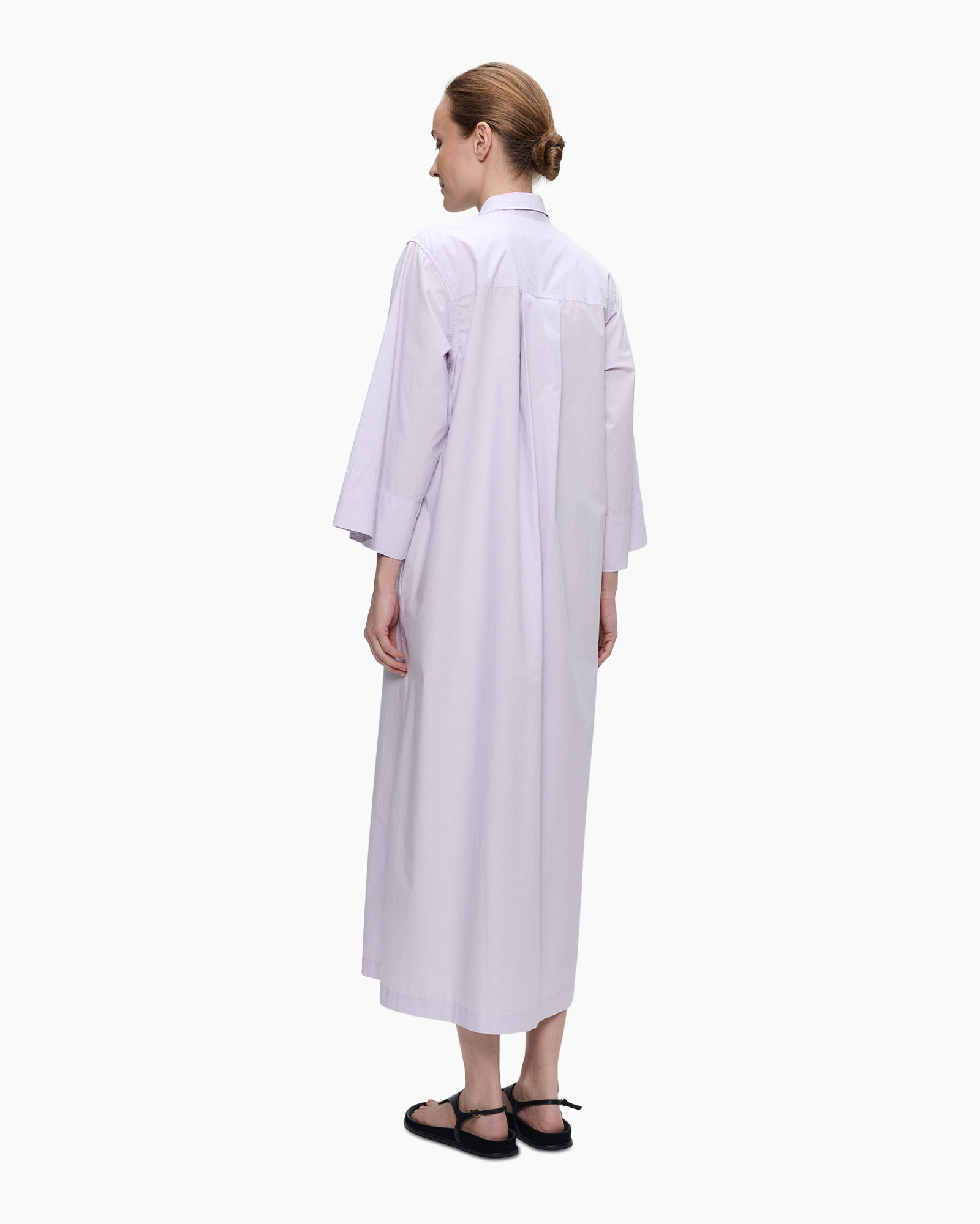 Mini Jurk Shirt Dress Paars