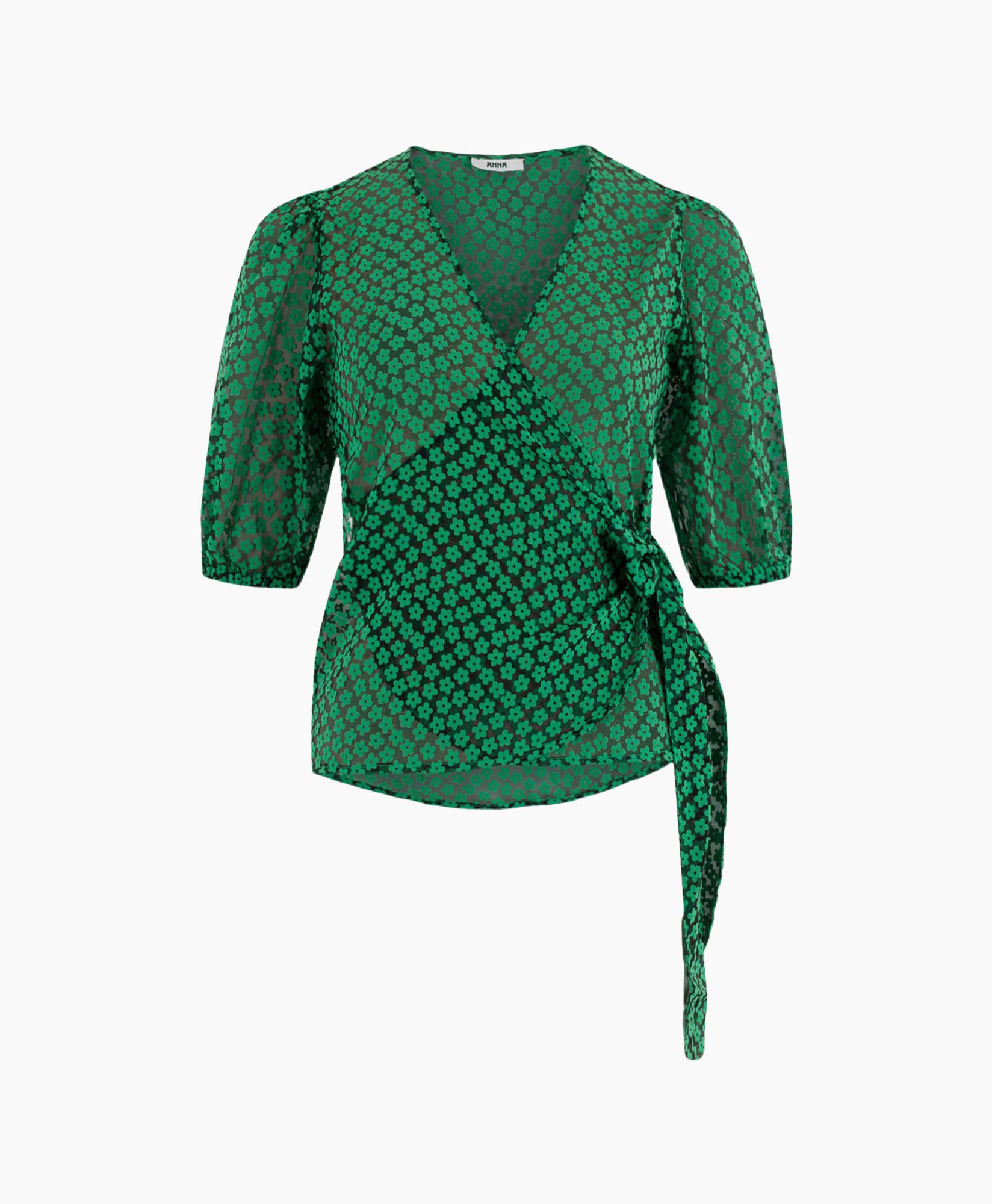 Anna van toor shop jurk groen