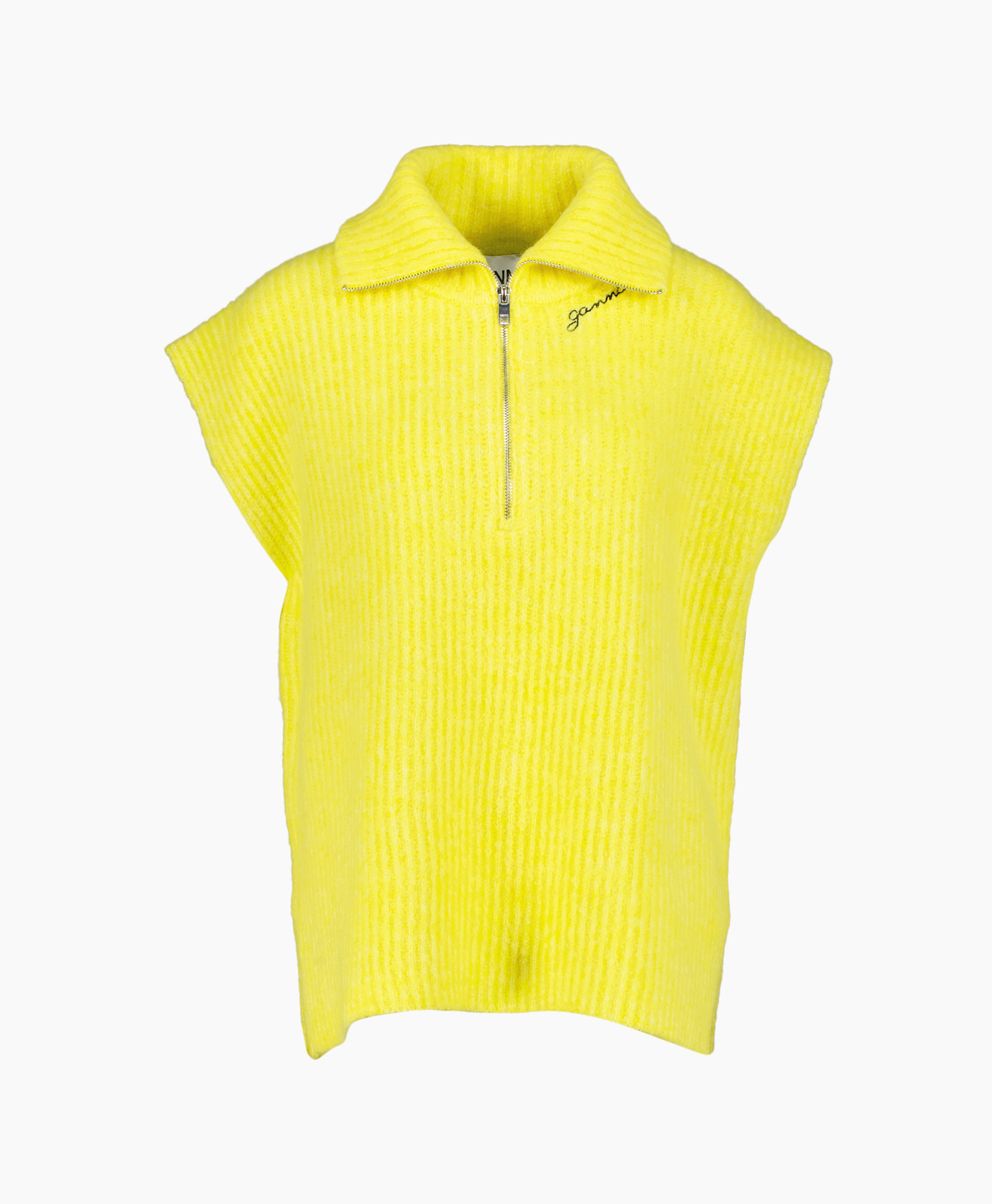 Ganni Gilet K1806 Geel