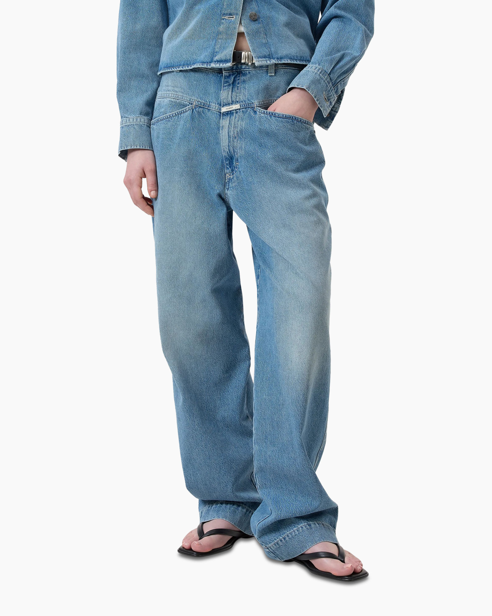 Jeans Deni-x Heart Pockets Blauw