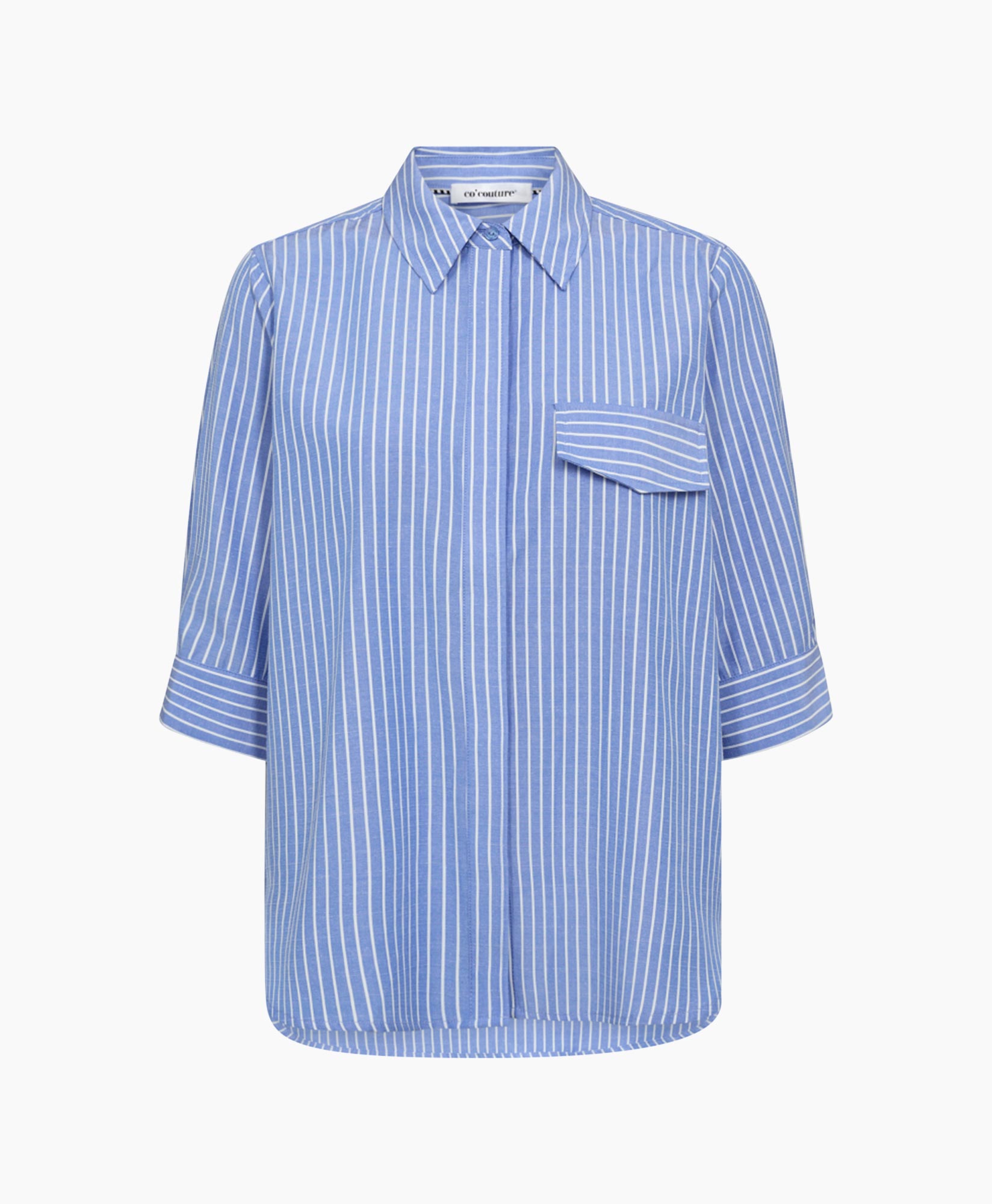 T-shirt Korte Mouw Tea Stripe Blauw