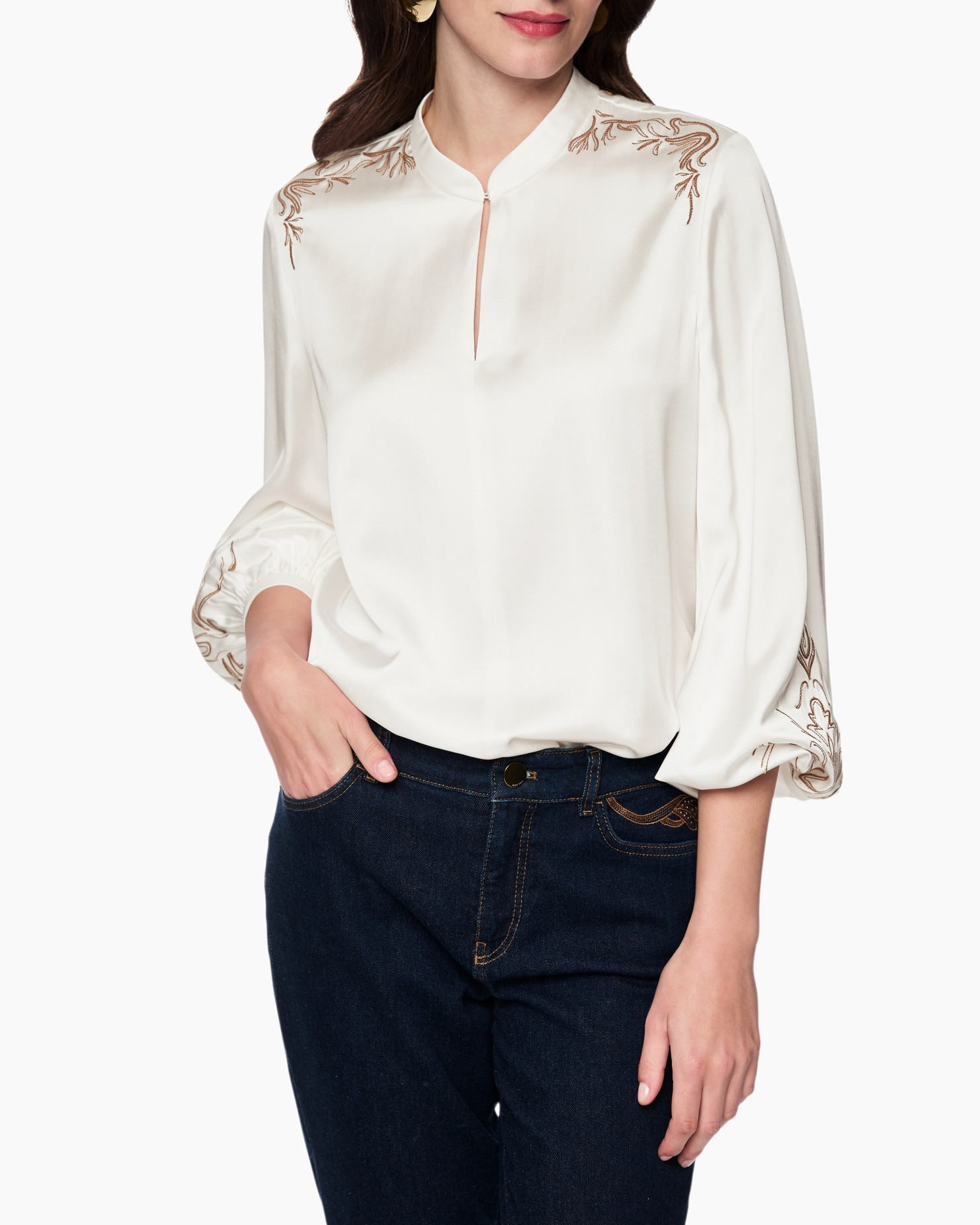 Blouse Ac 51.13 W25 Off White