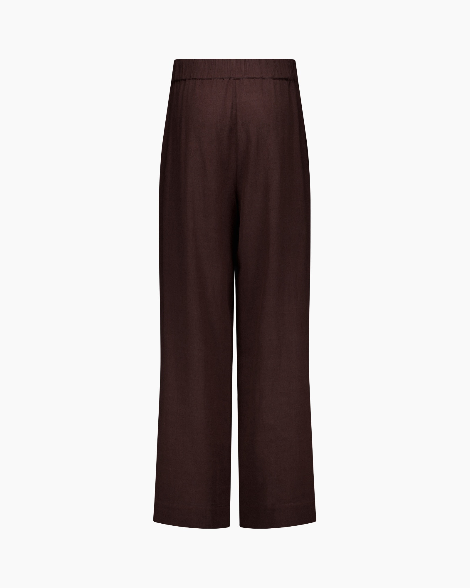 broek, broek, wijdgestreept?, linnen, bruin