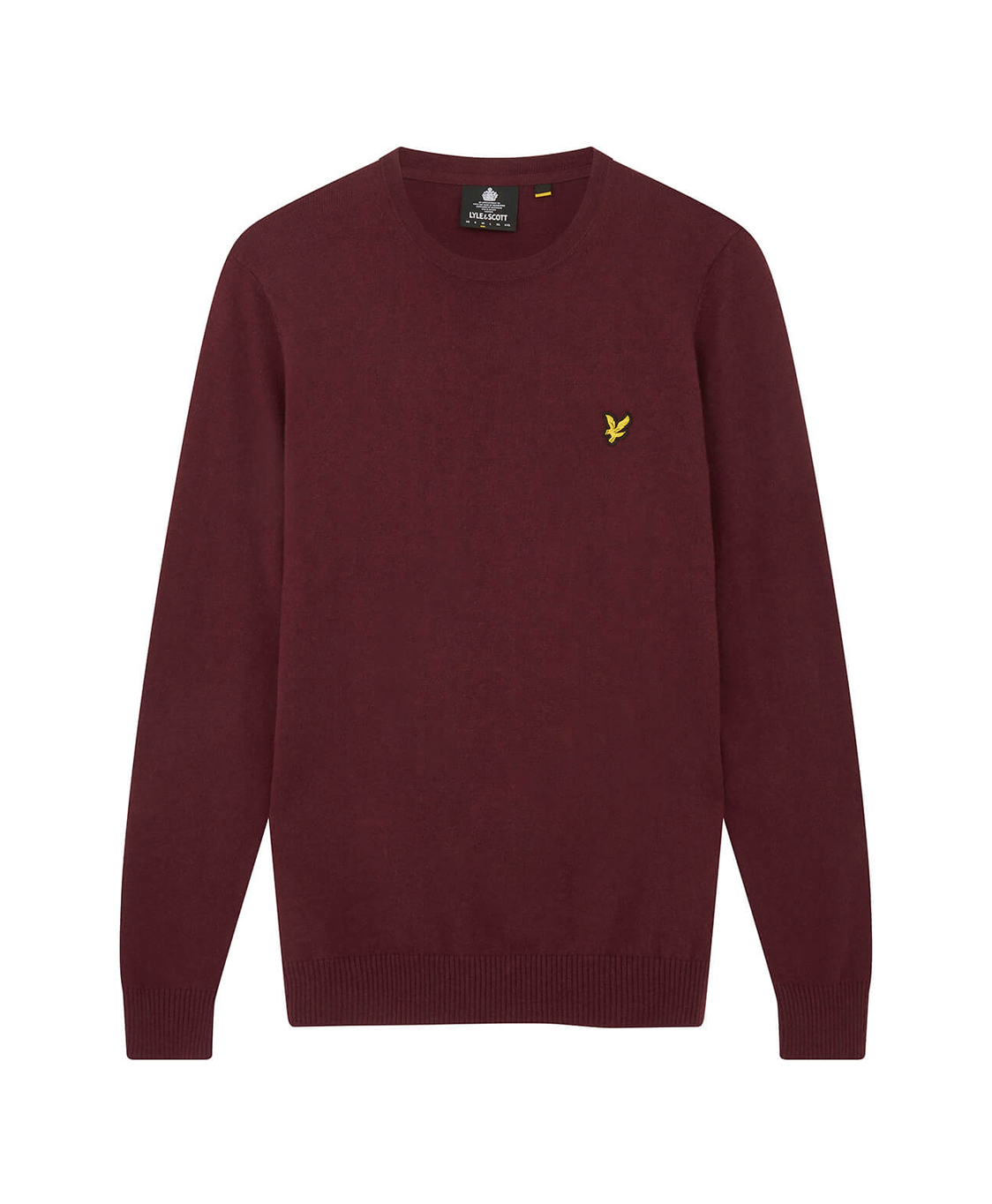 Lyle&scott Pullover Kn400vc donker rood