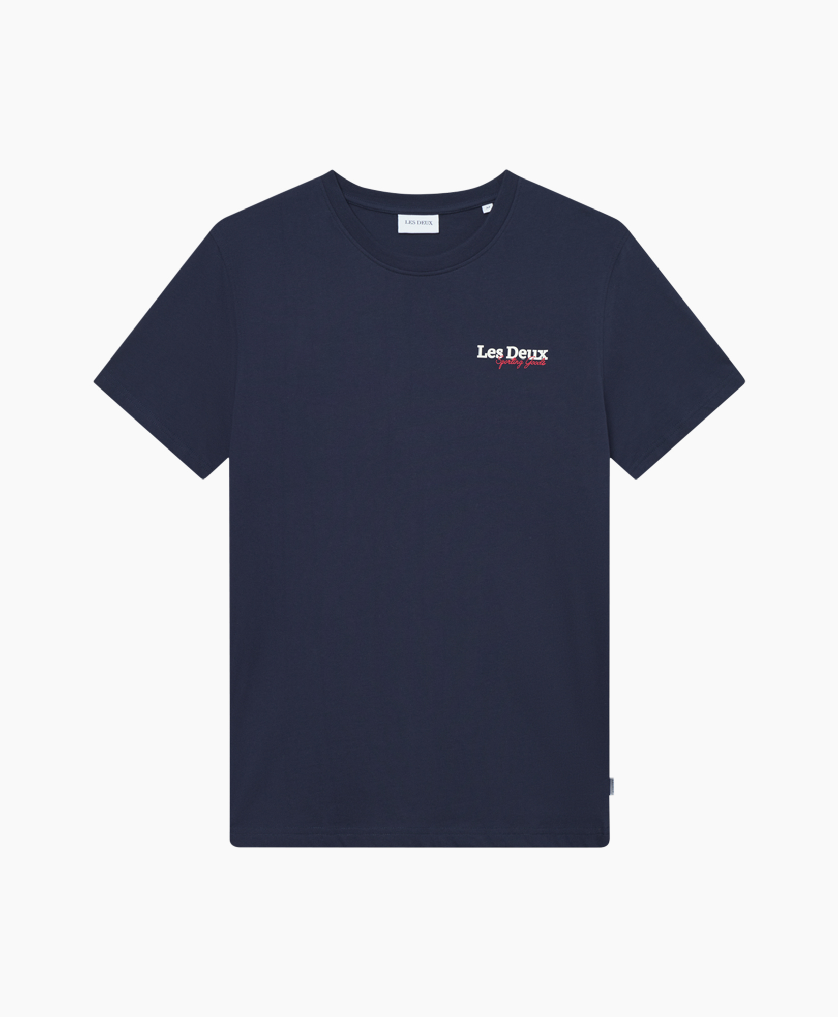 T-shirt Korte Mouw Racing Donker Blauw