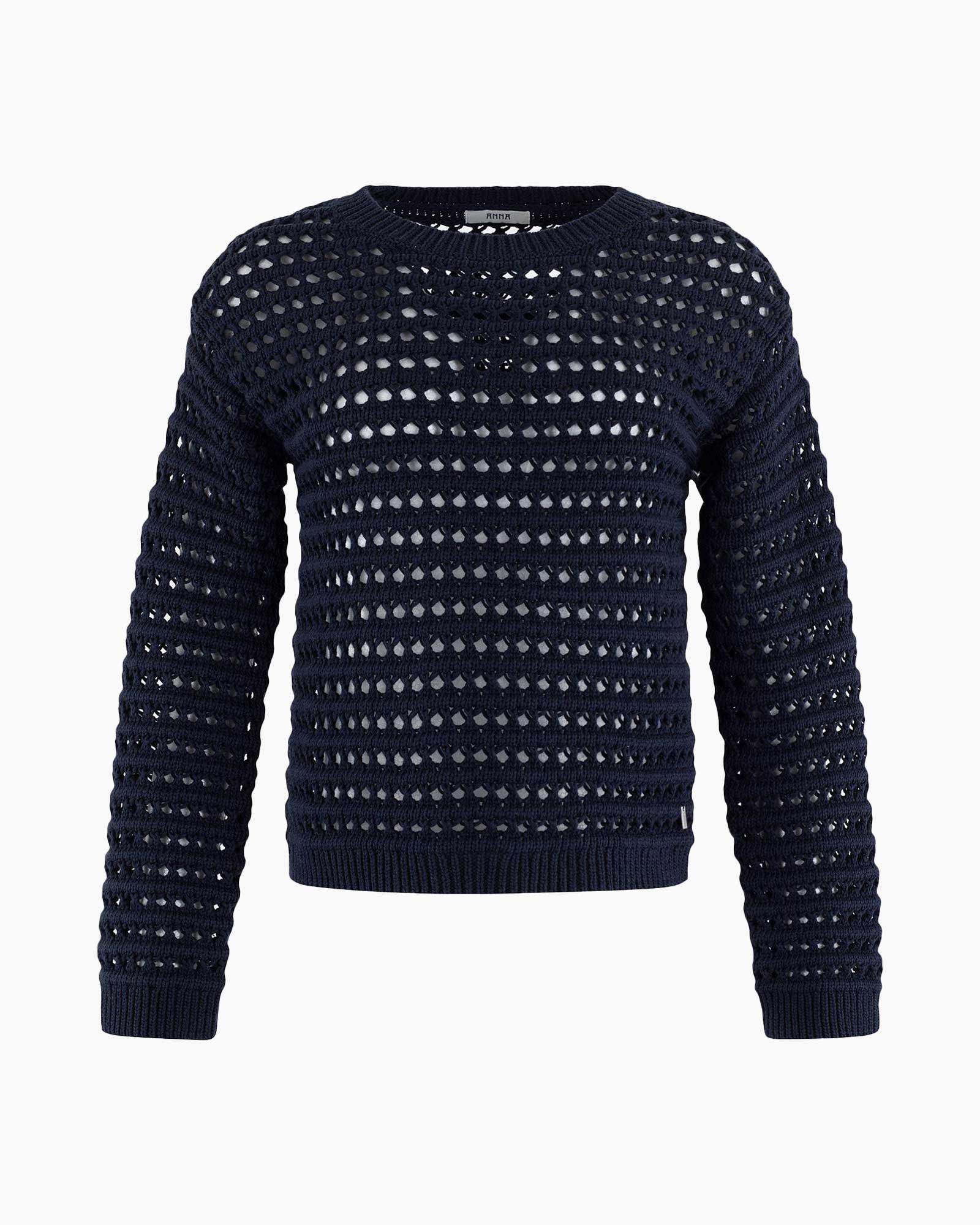 Trui 18a09-02960 Donker Blauw