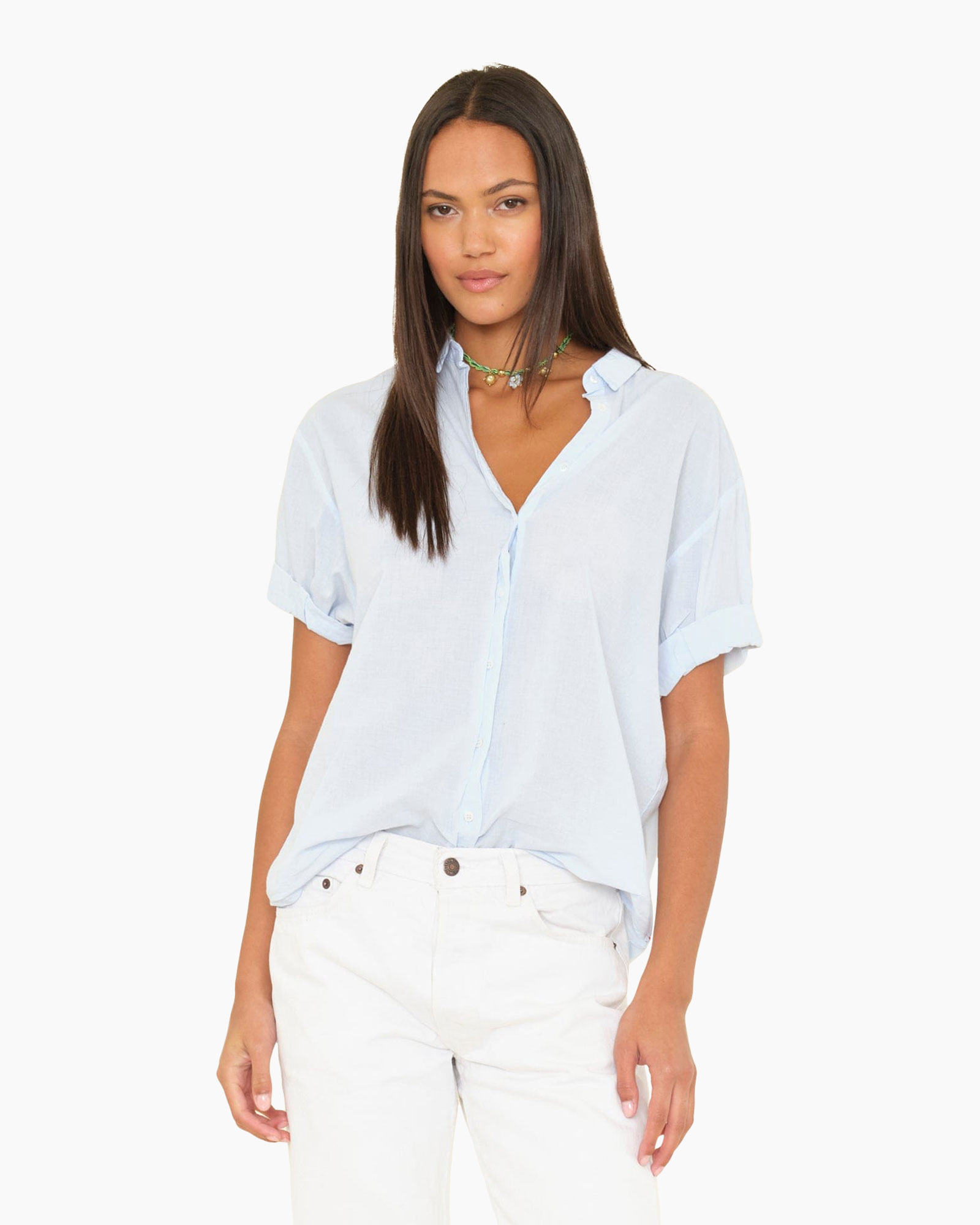 Top Channing Licht Blauw