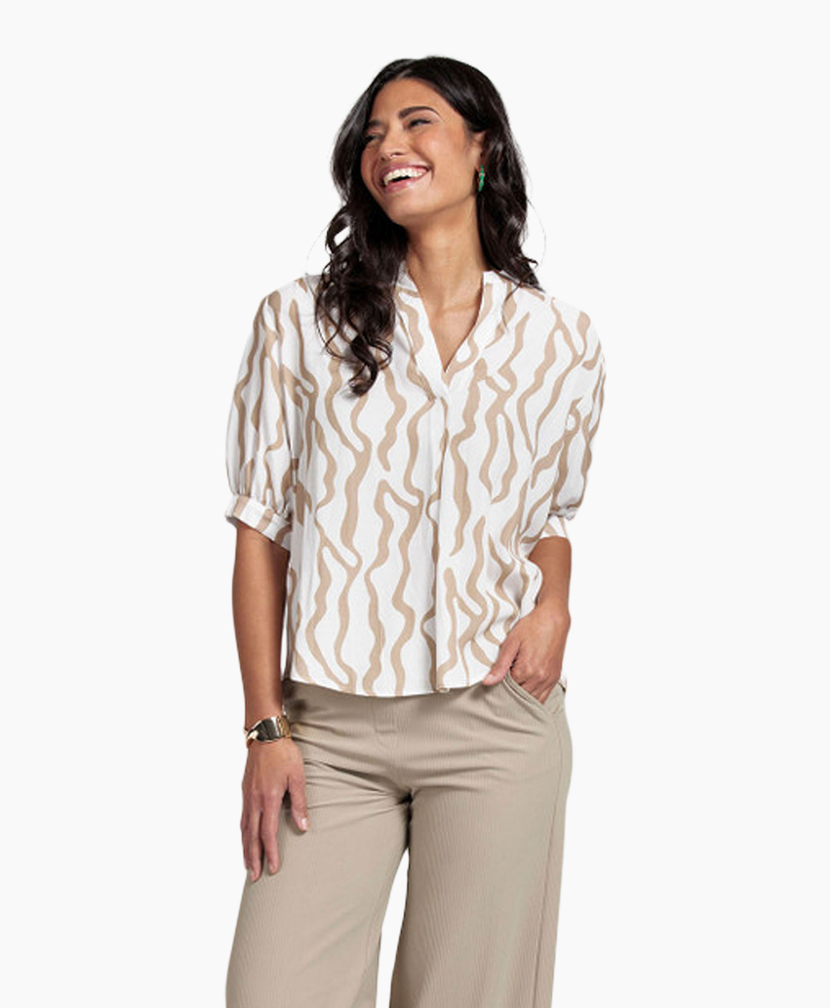 Blouse Darcy Skin Crepe Blouse COMBO L