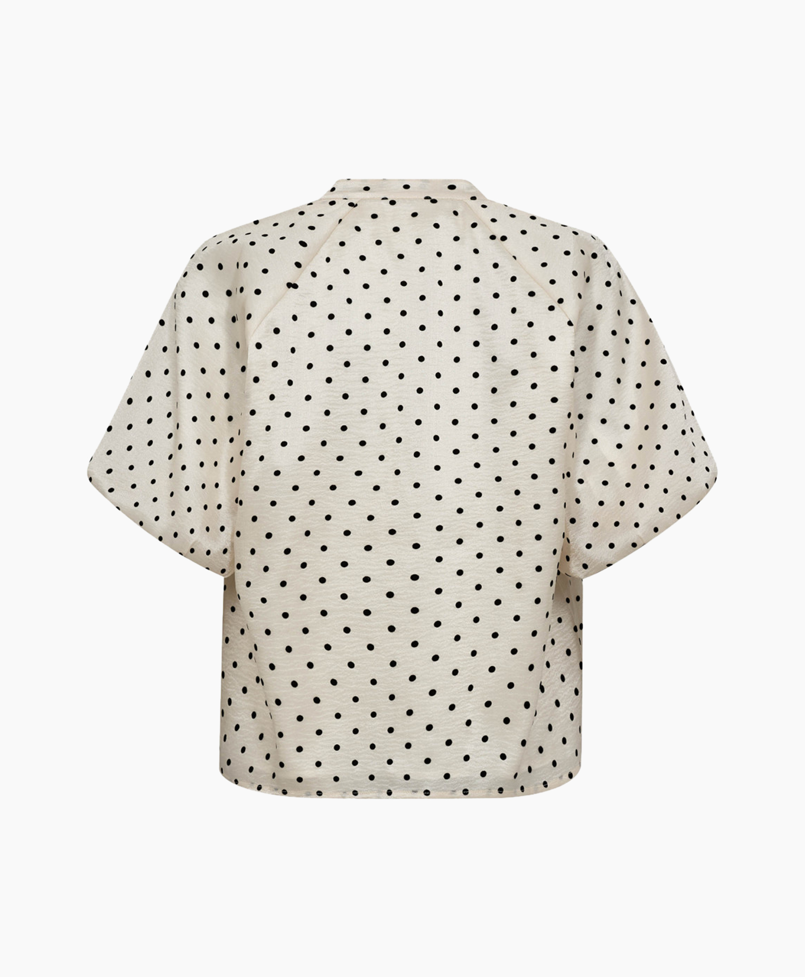 Blouse Dilancc Dot Ss Beige