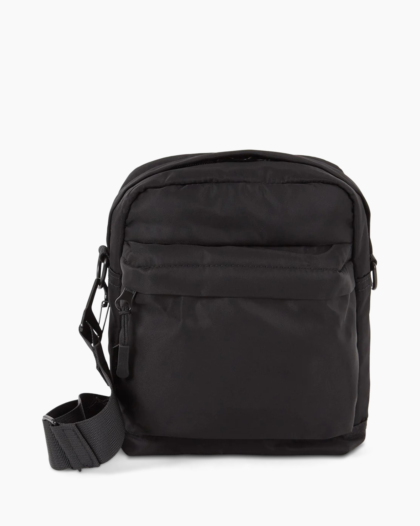 Crossbody Tas Nylon Camera Bag Donkergrijs