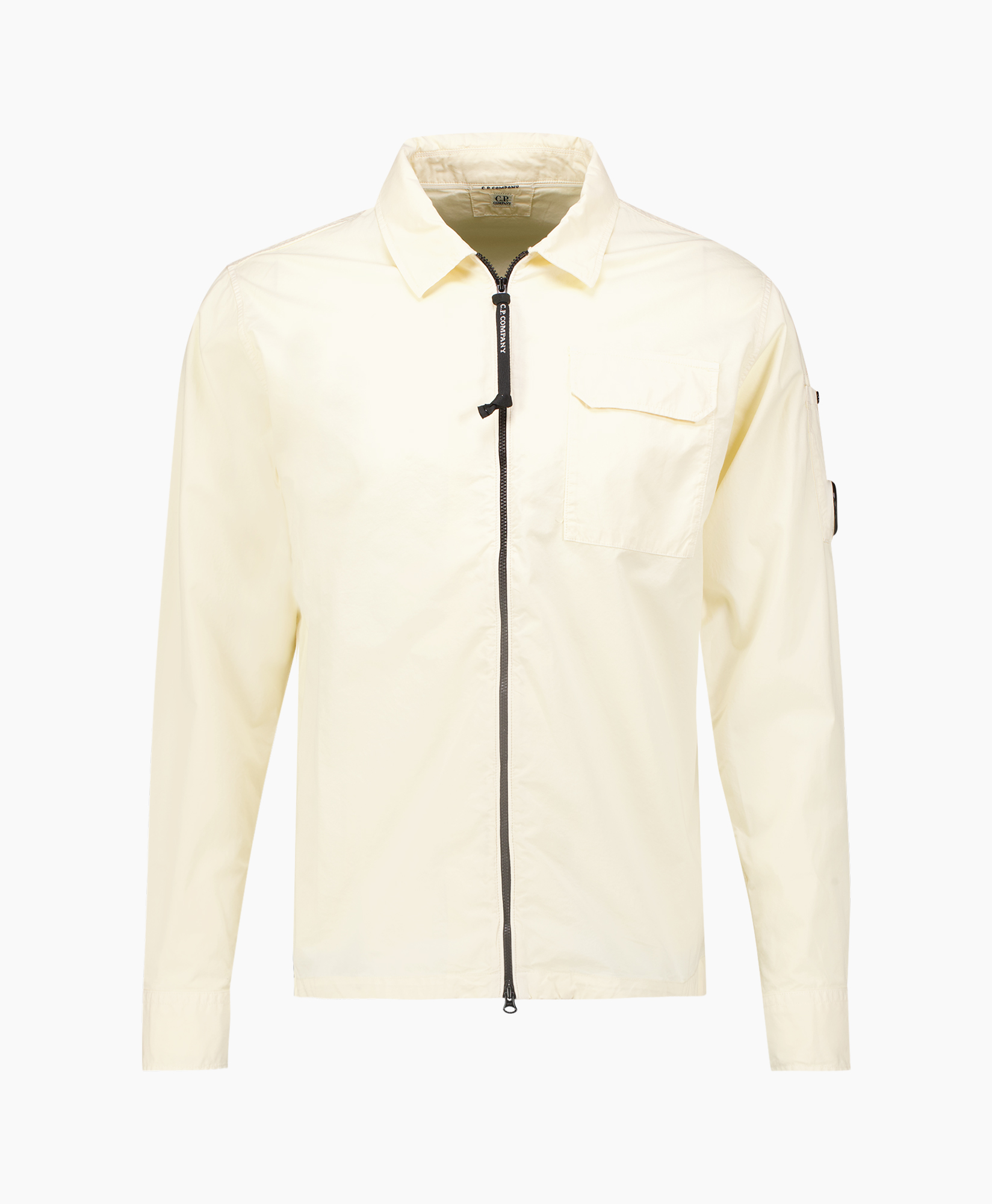 Overshirt Organic Gabardine Beige